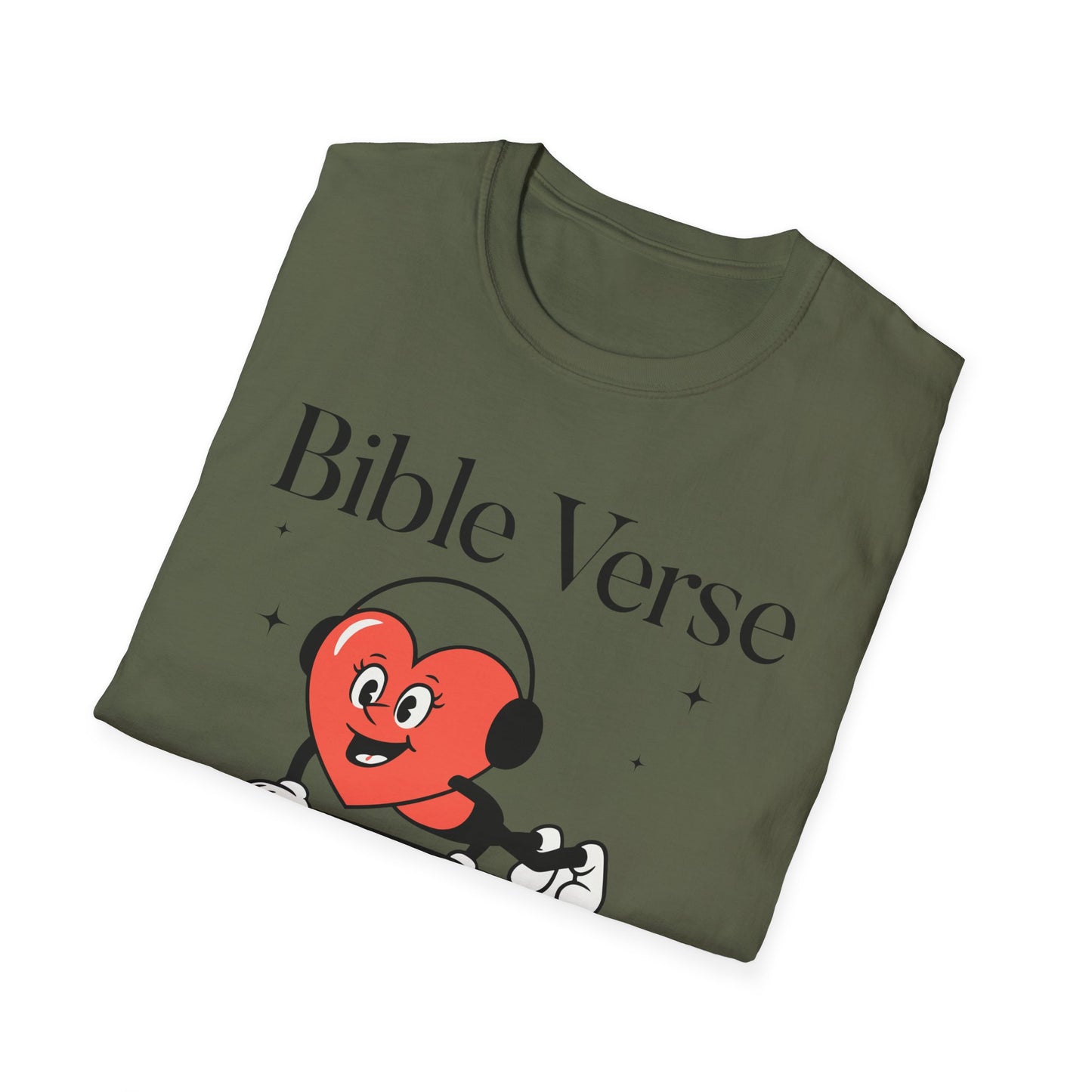 Faith-Based Fitness T-Shirt - Bible Verse Burpees