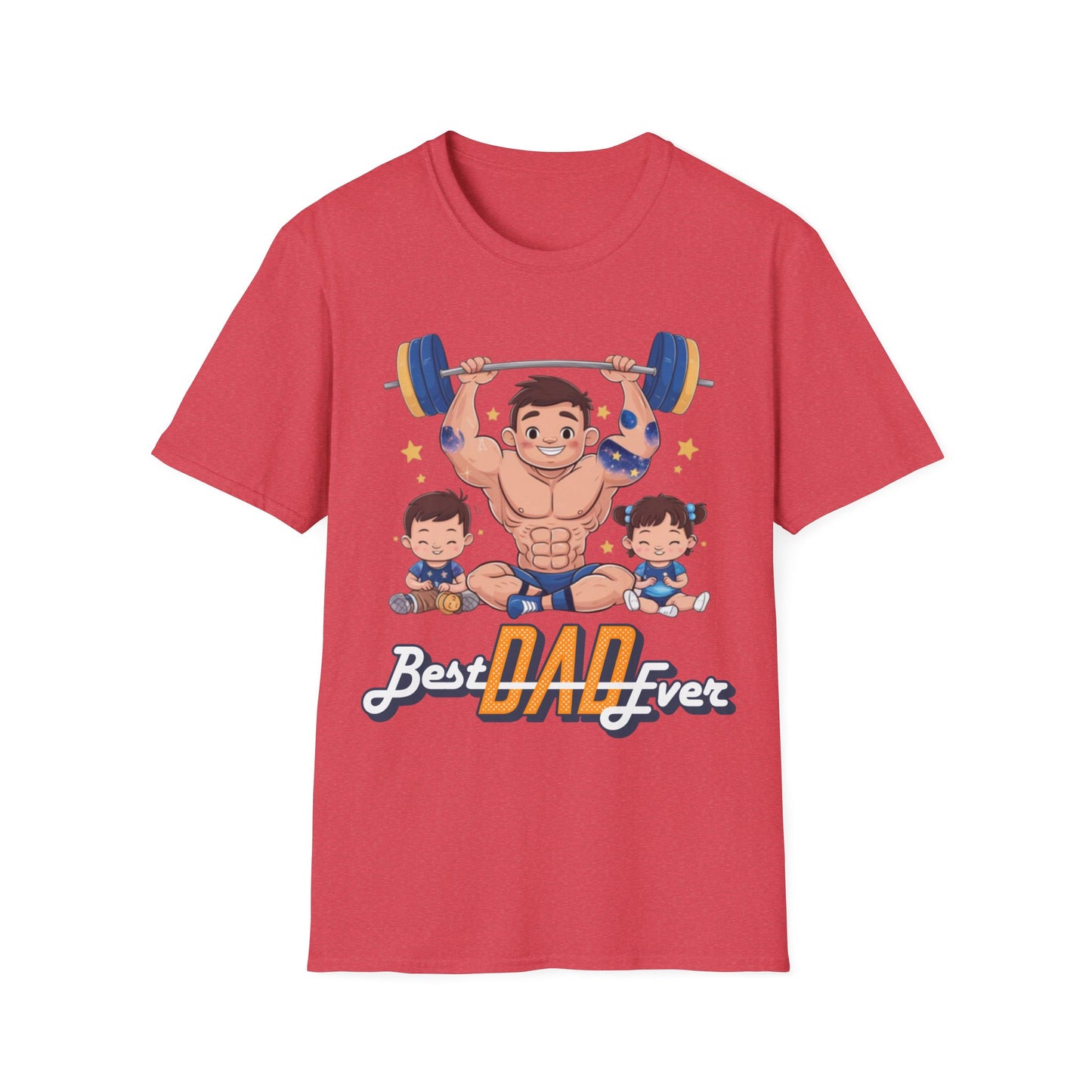 Best Dad Ever Gym T-shirt
