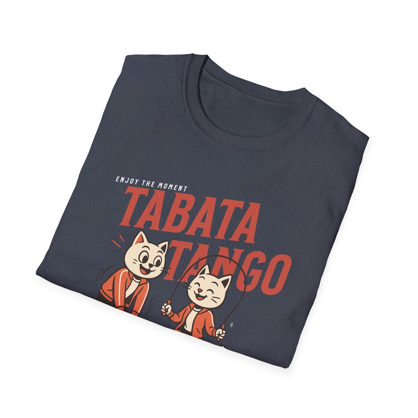 HIIT Tabata Tango Couples Fitness T-Shirt