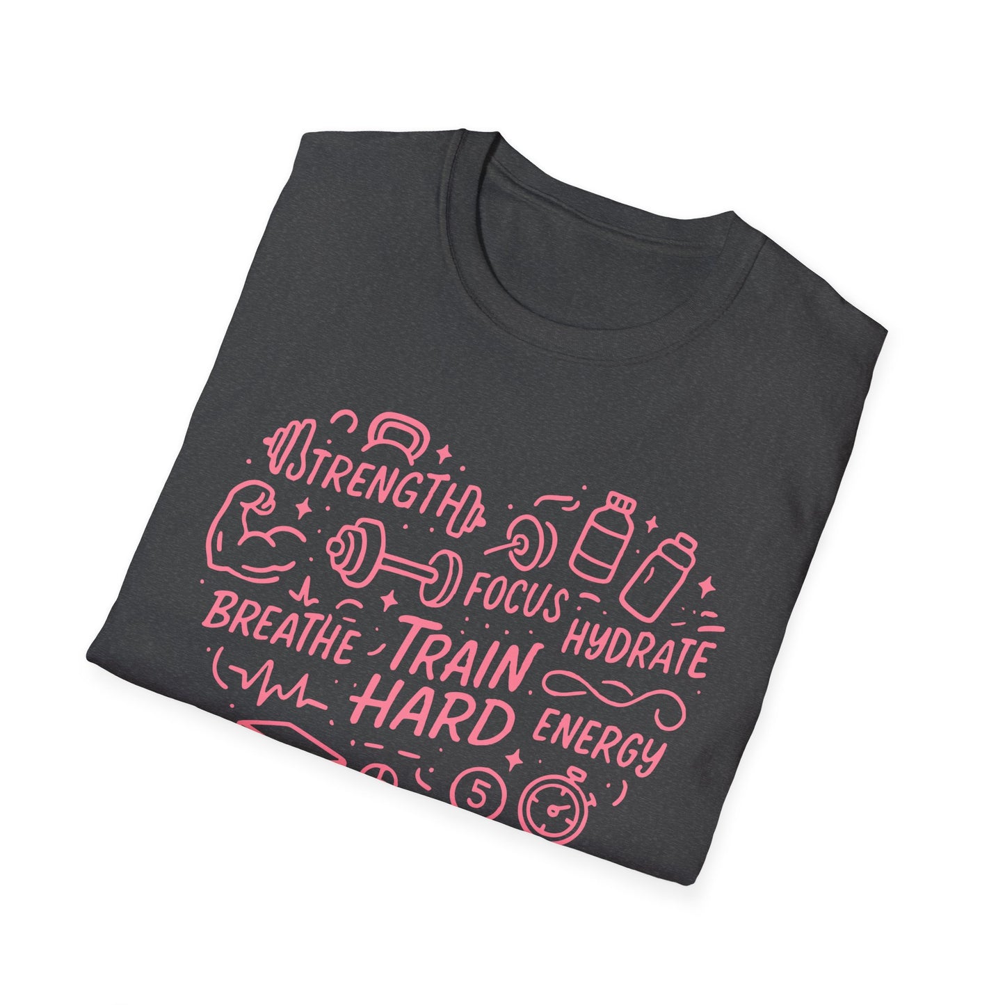 Train Heart Couple Fitness T-Shirt