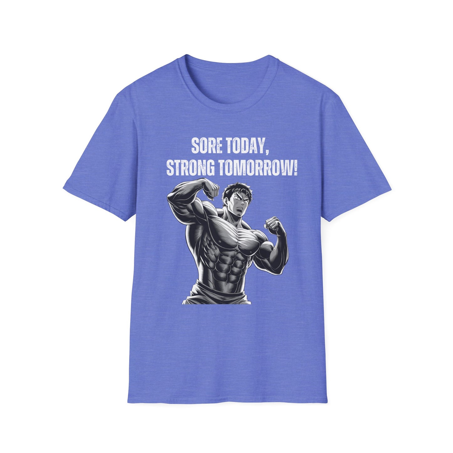 Sore Today Strong Tomorrow Gym Black & White T-Shirt