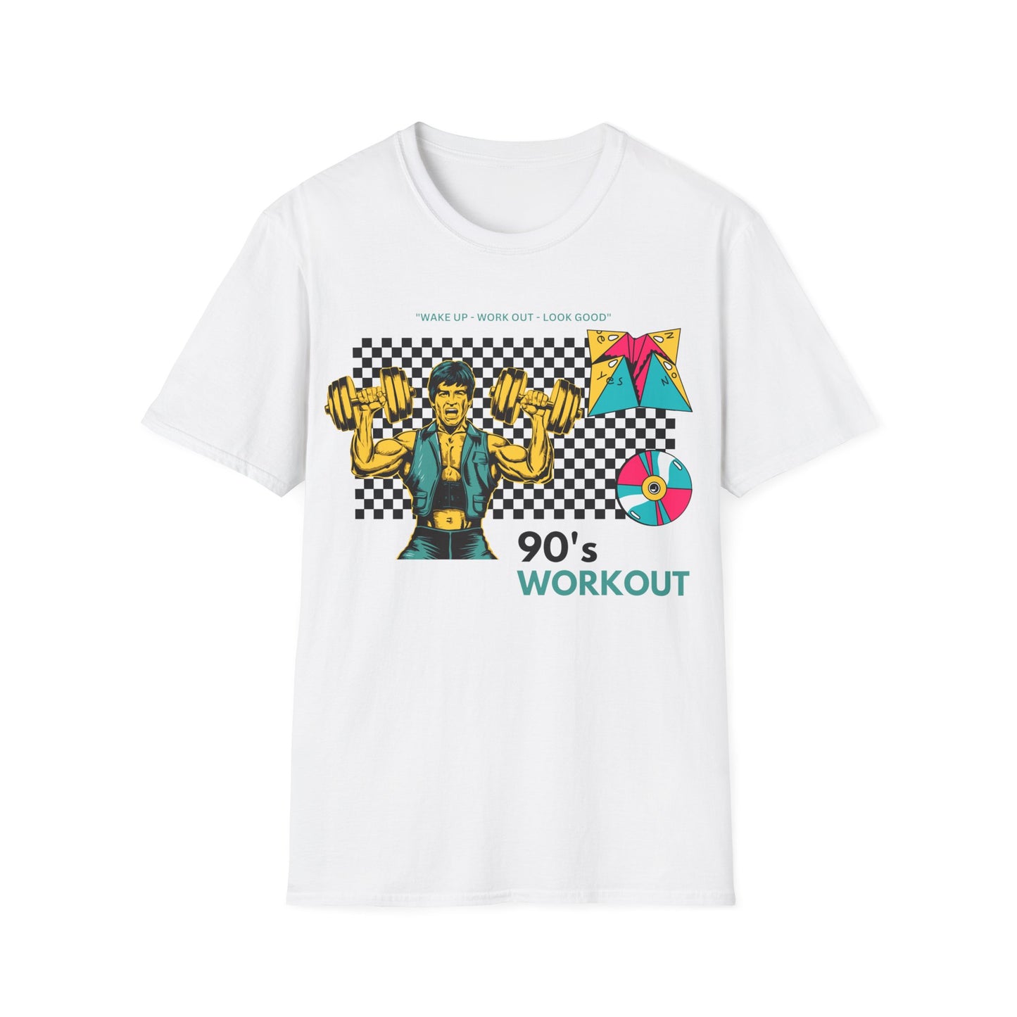 90's Workout Gym T-shirt