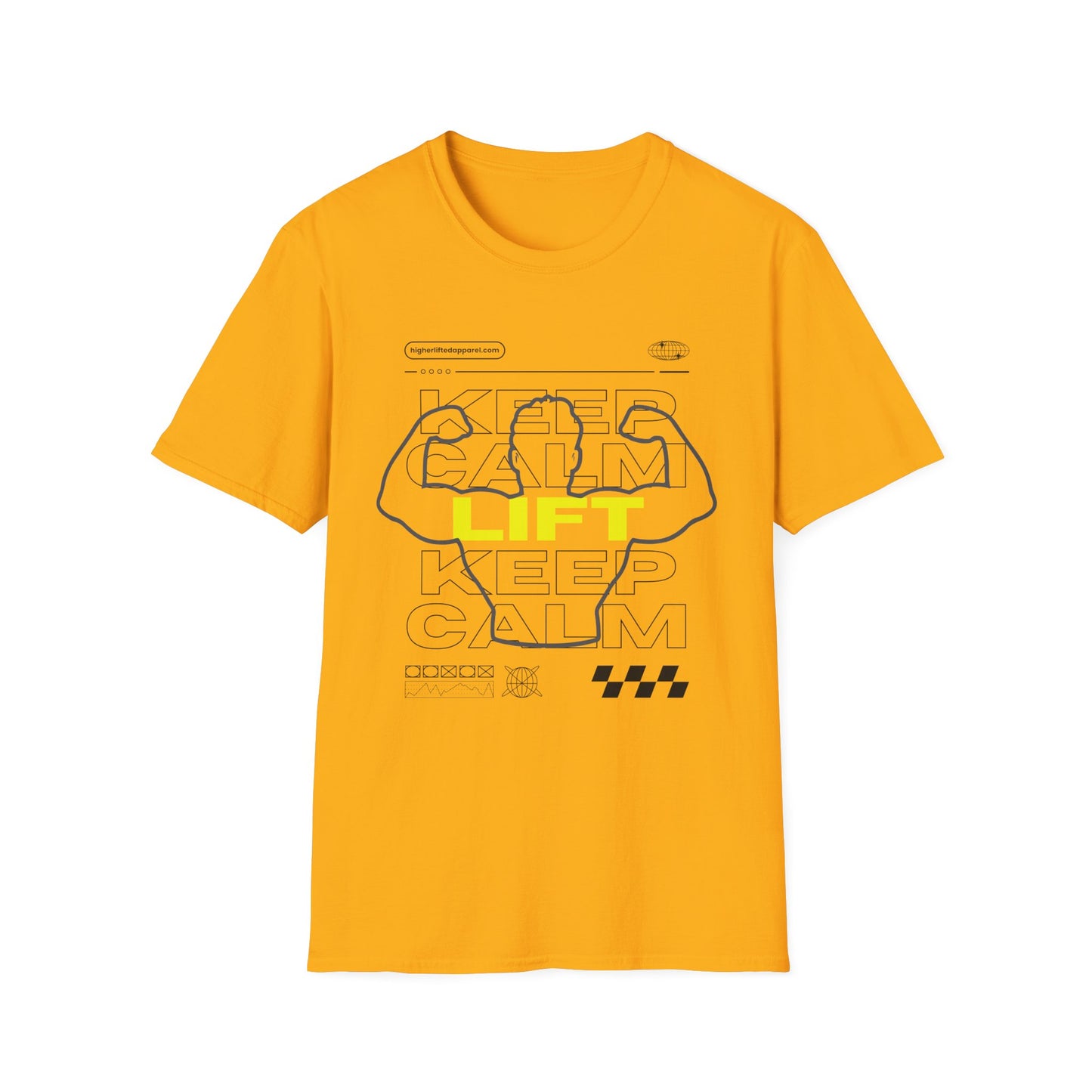 Keep Calm Lift Gym T-Shirt