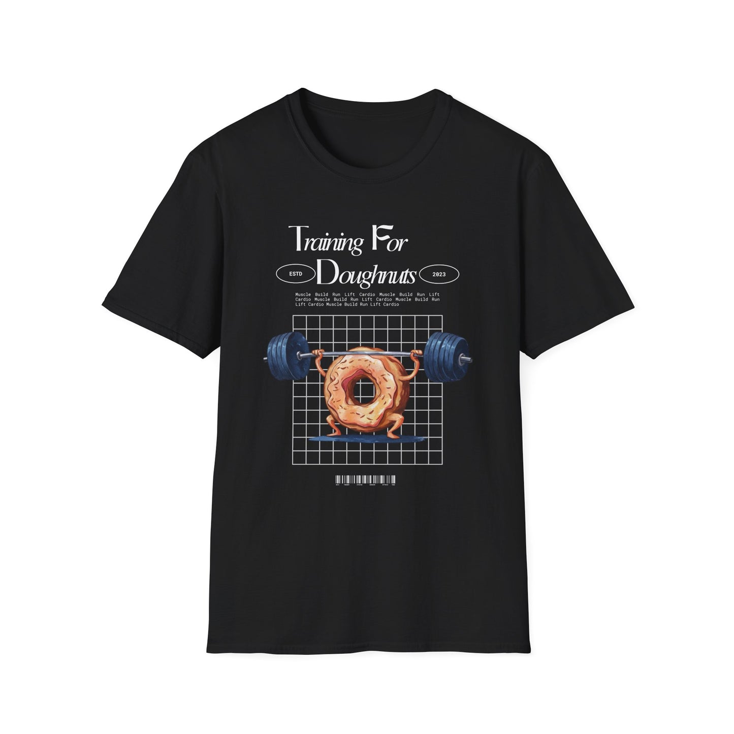 Training for Doughnuts Gym T-Shirt