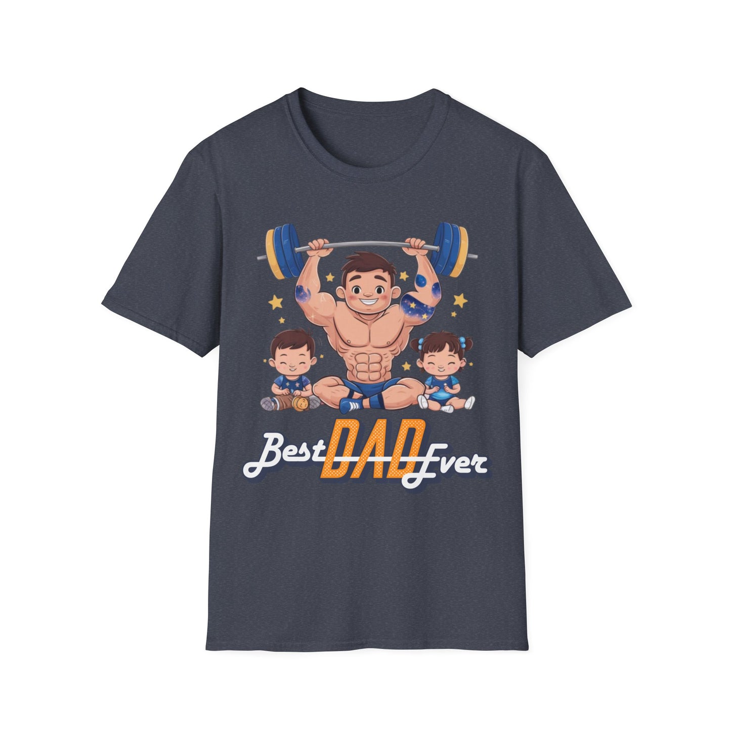 Best Dad Ever Gym T-shirt