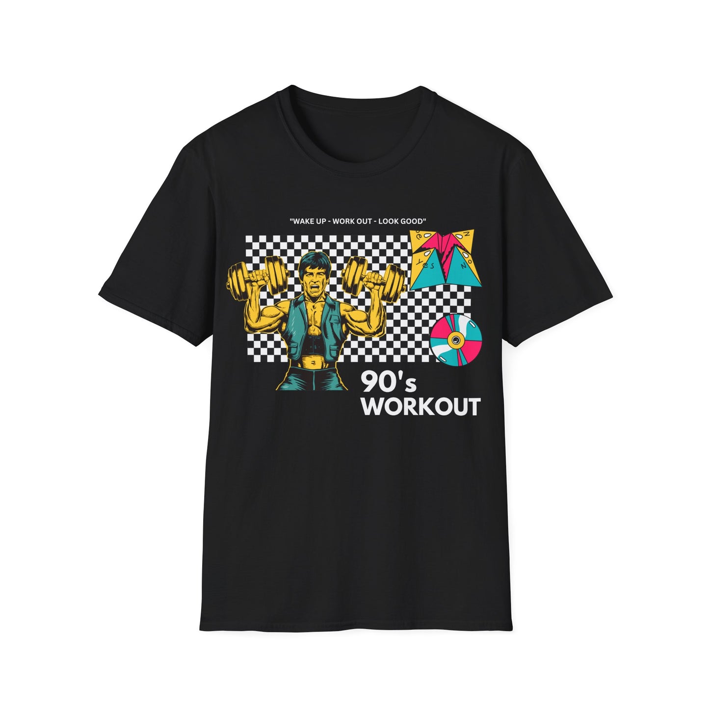 90's Workout Gym T-shirt