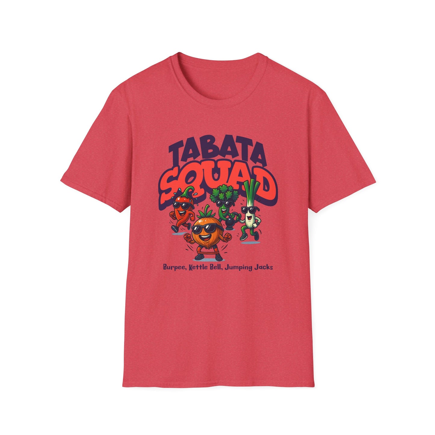 HIIT Tabata Foodie Squad Genz Millenial T-Shirt