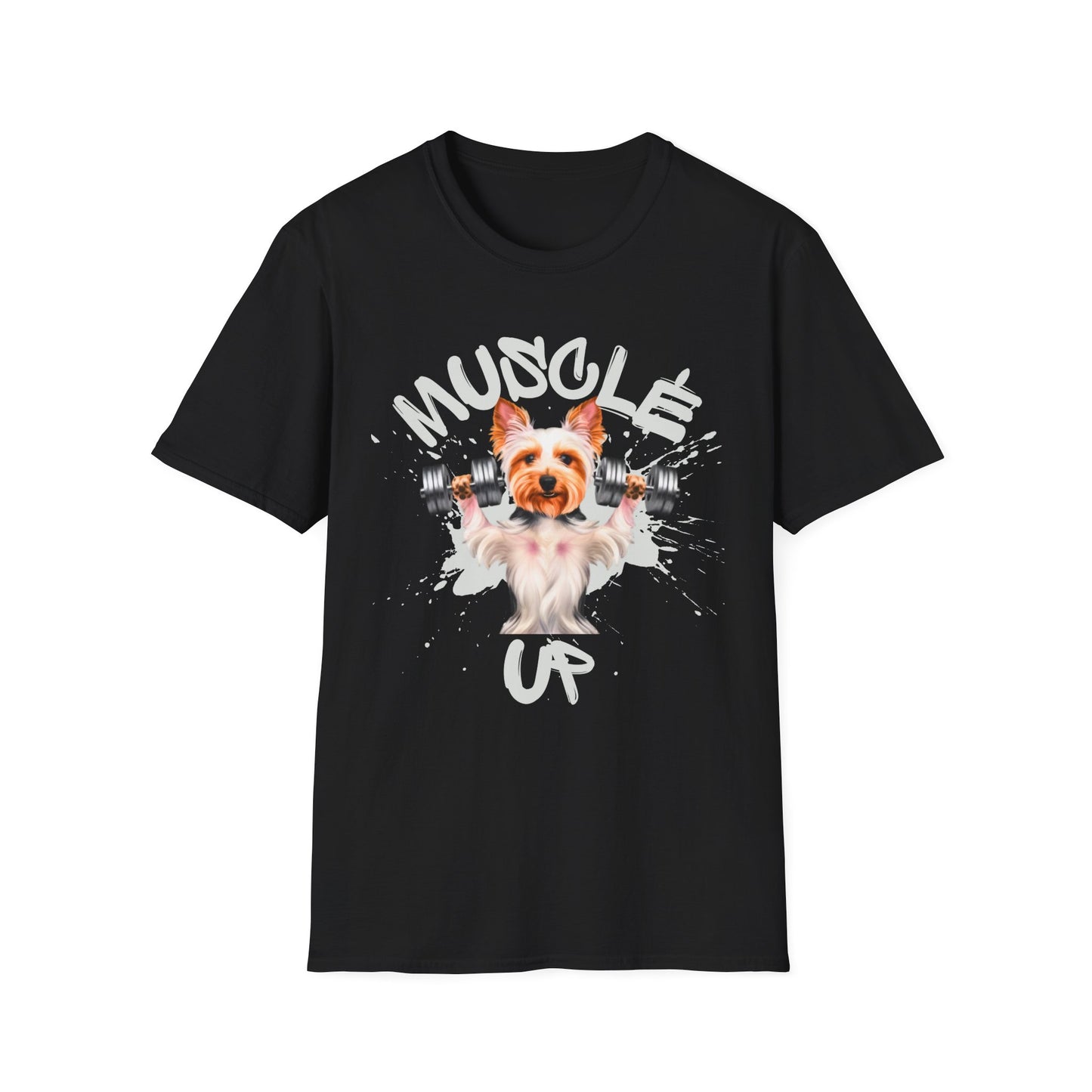 Muscle Up Dog Gym T-Shirt