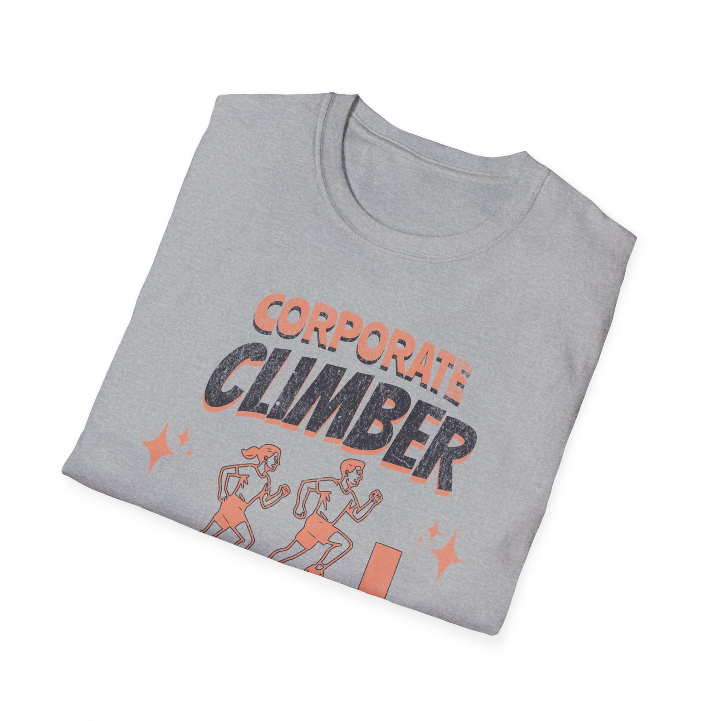 Fit-over 40 Corporate Climber Running Club T-Shirt Design