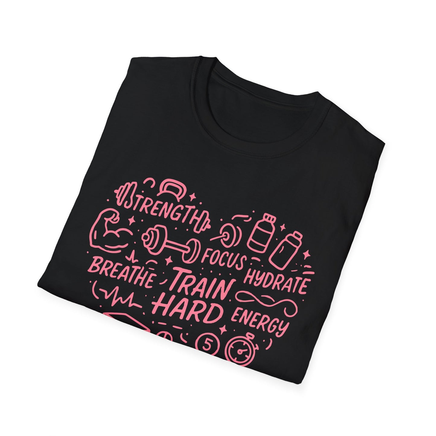 Train Heart Couple Fitness T-Shirt