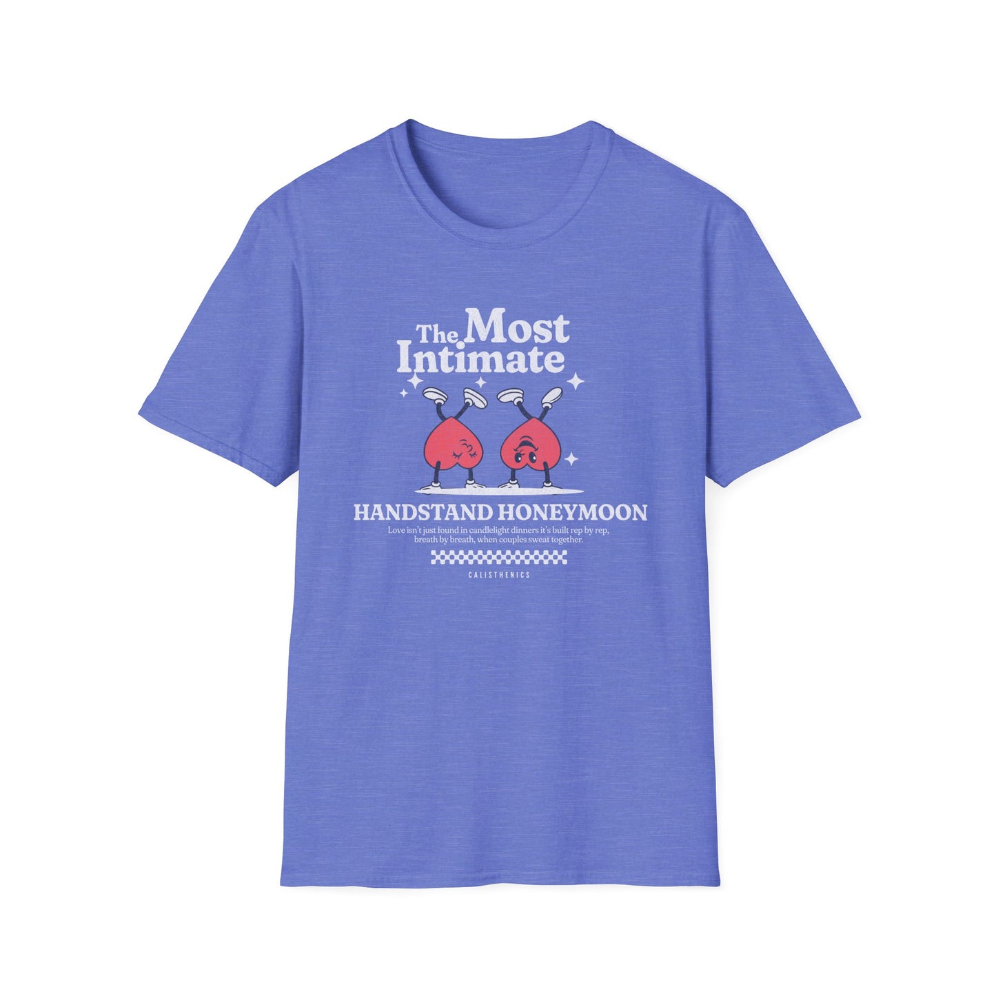 Couples Fitness T-Shirt - Calisthenics Handstand Honeymoon