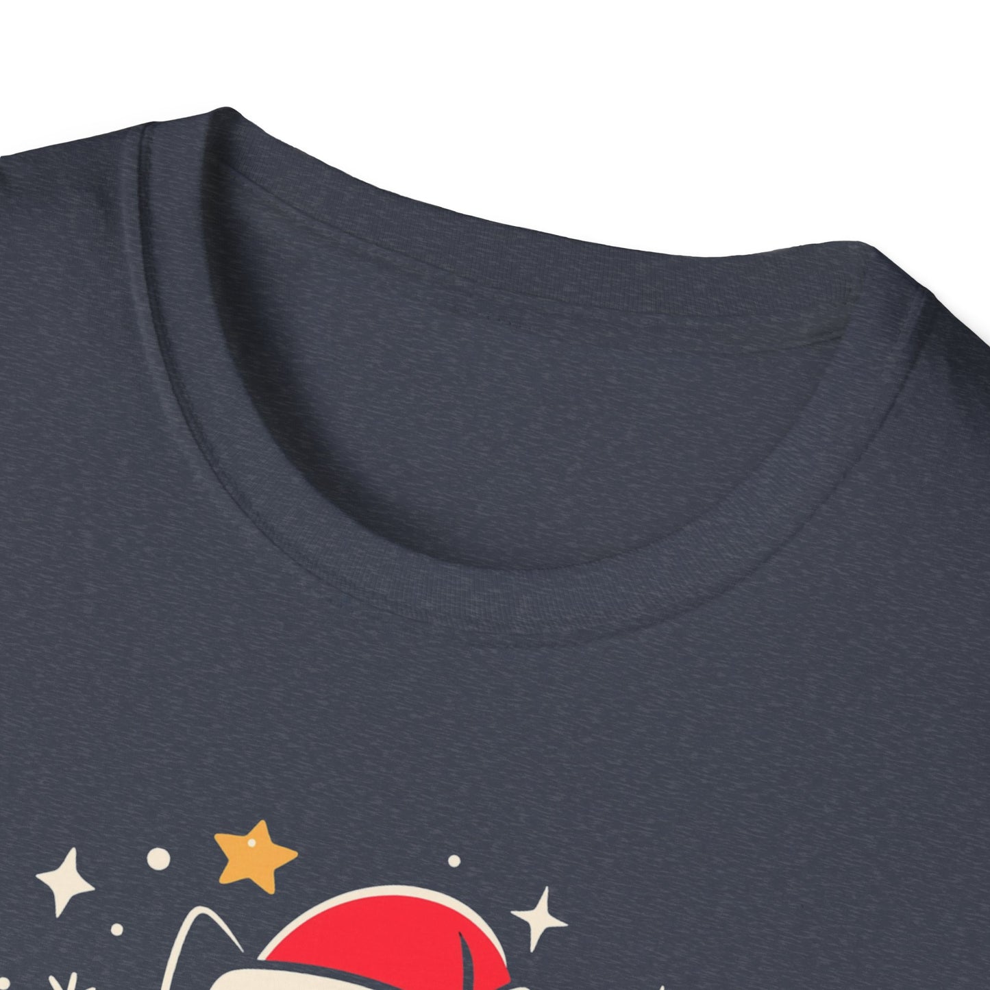 Christmas Cat Fitness T-shirt