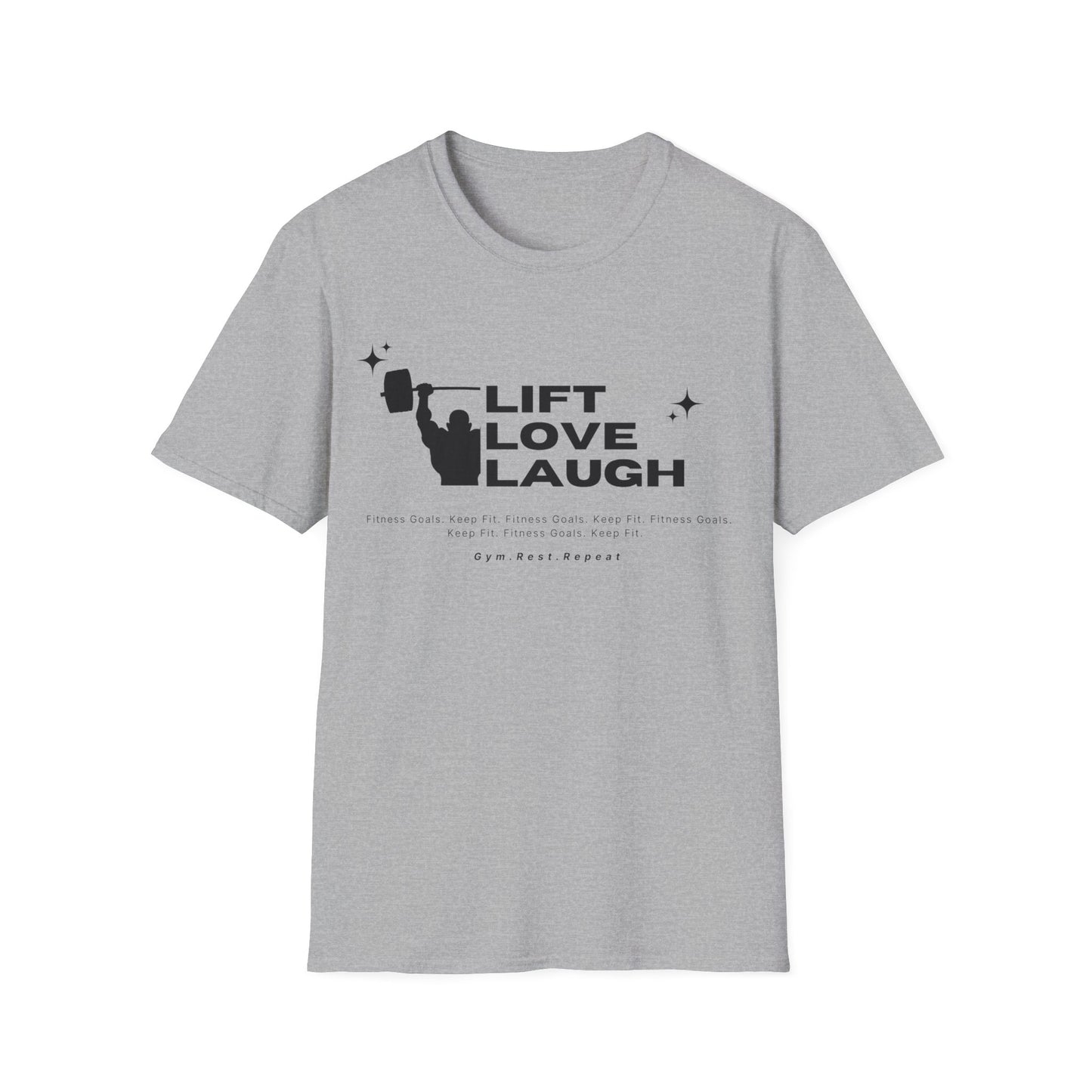 Lift Love Laugh Gym T-shirt