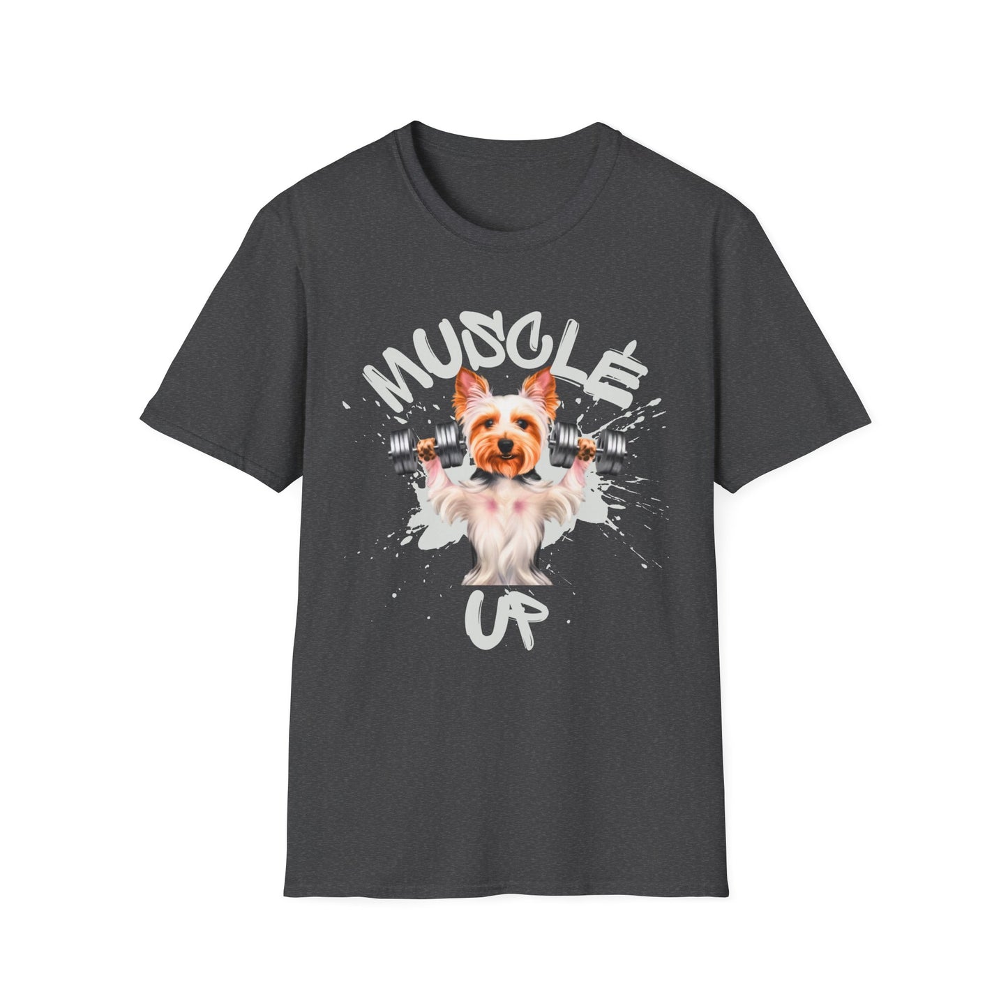 Muscle Up Dog Gym T-Shirt