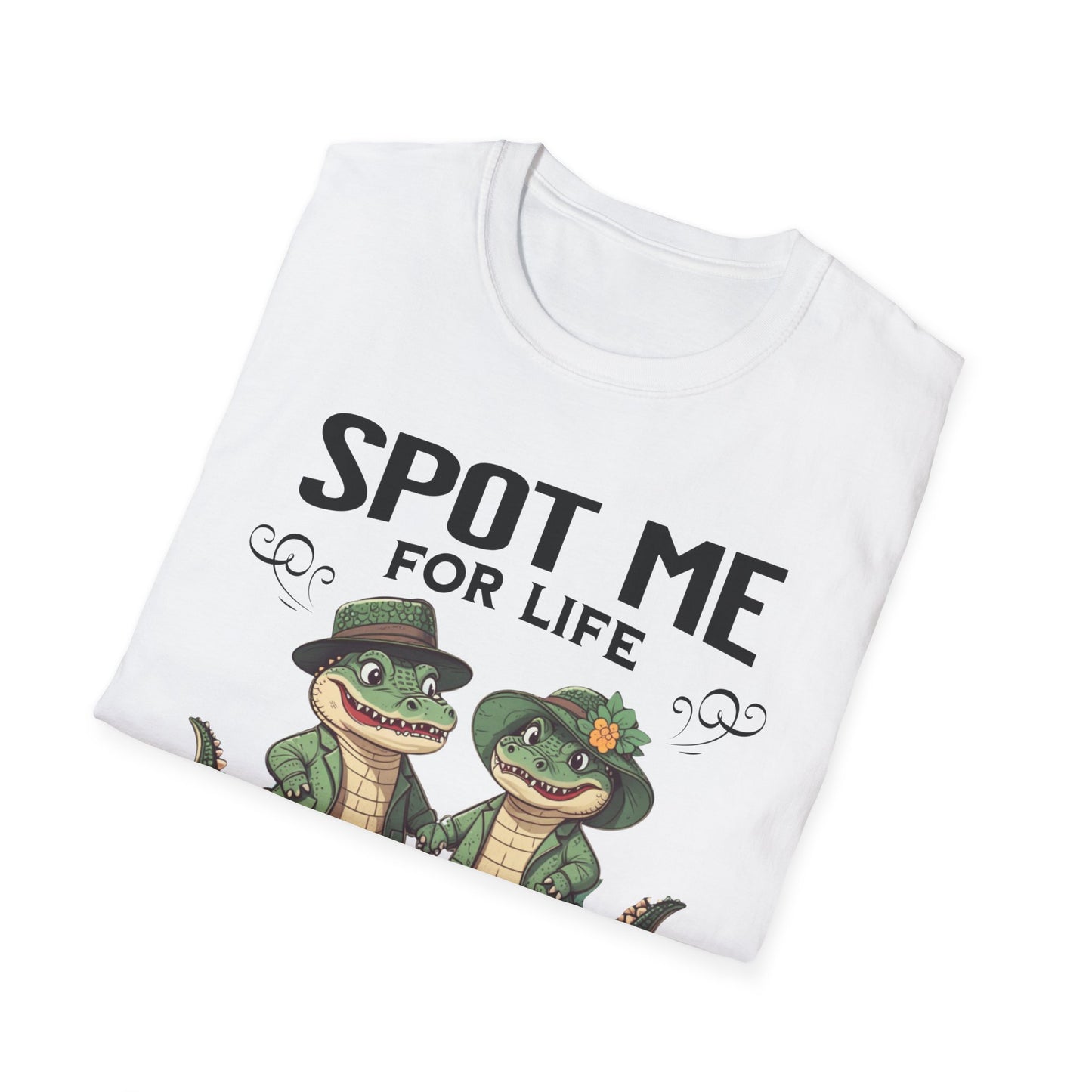 Spot Me For Life Couples Fitness T-Shirt
