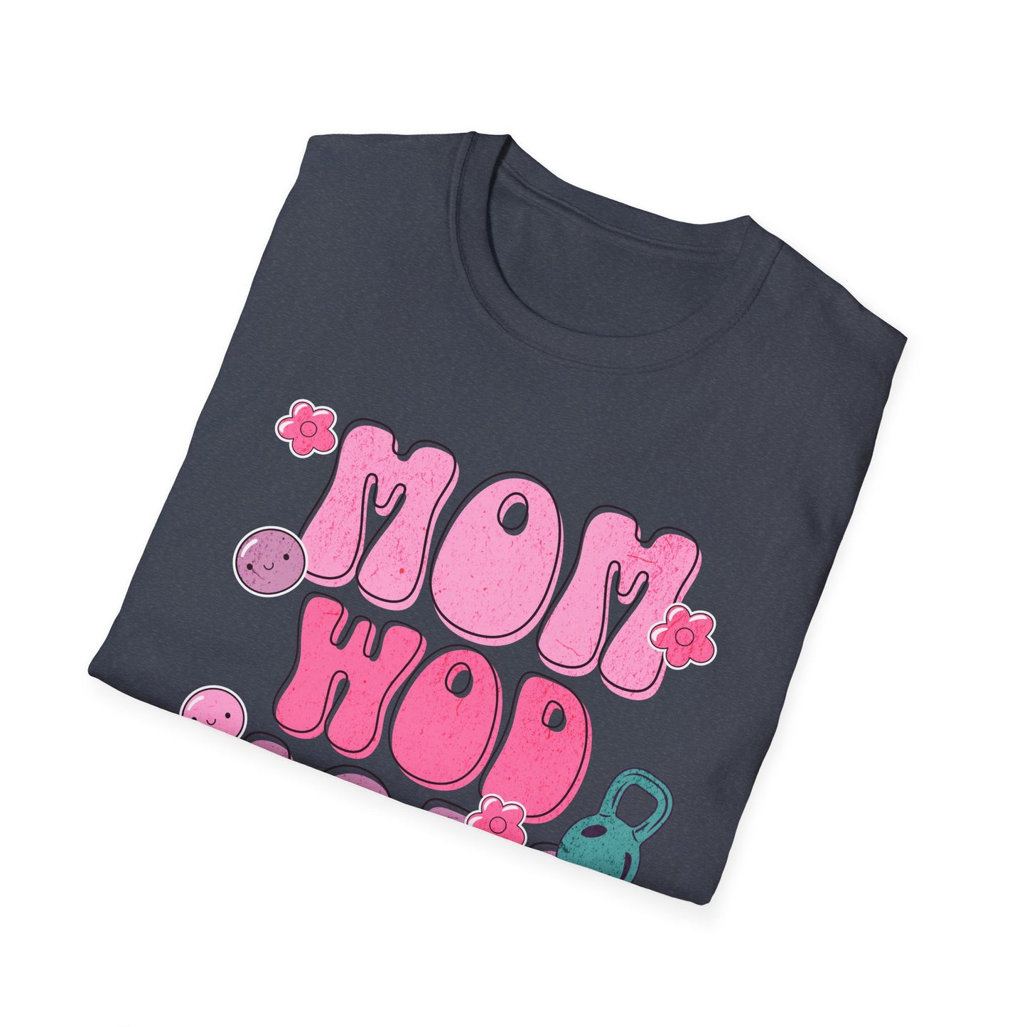 CrossFit Moms WOD Mode - Couple Fitness T-Shirt