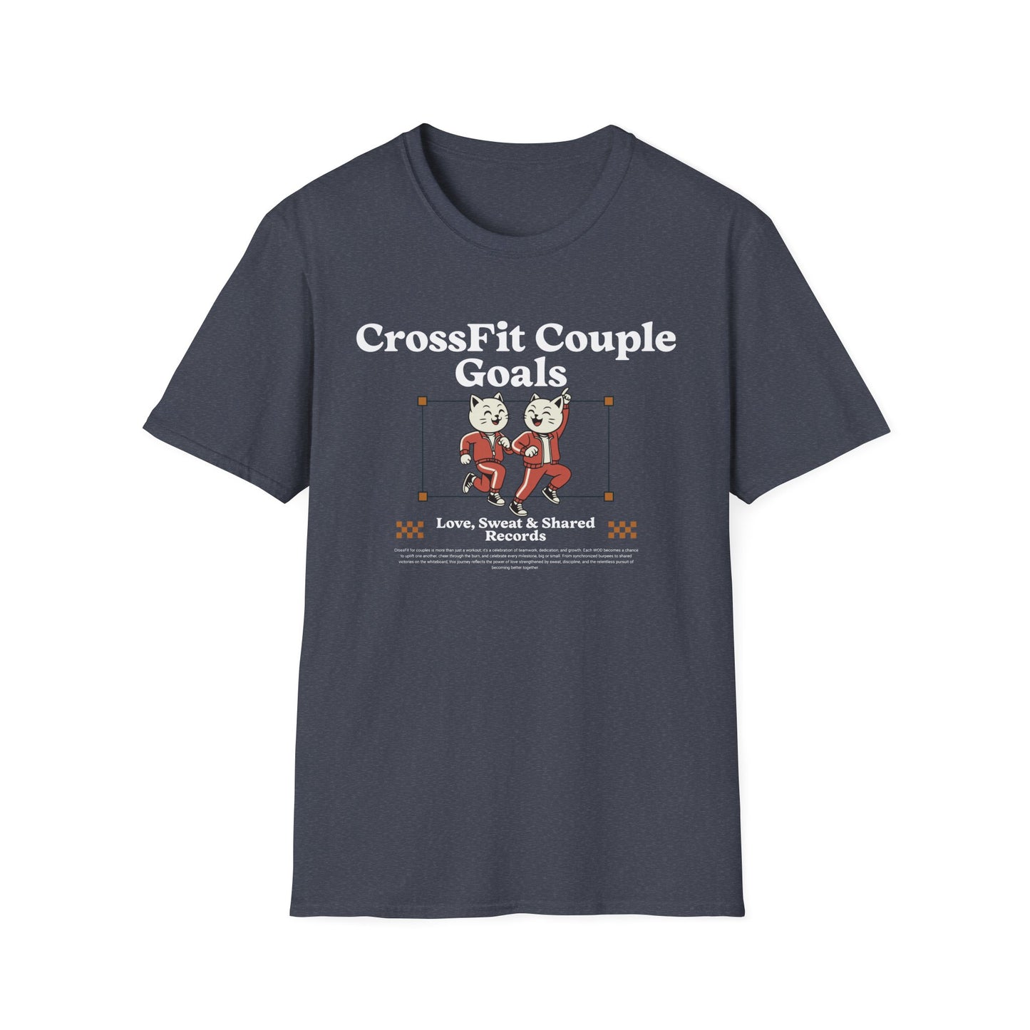 Couples CrossFit Fitness Goals T-Shirt
