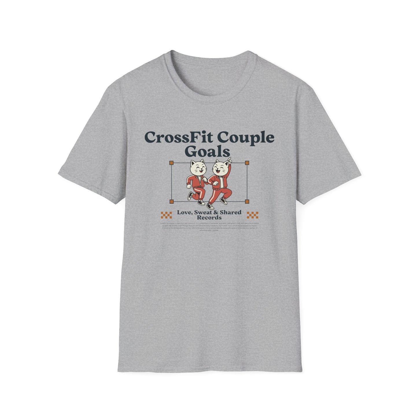 Couples CrossFit Fitness Goals T-Shirt