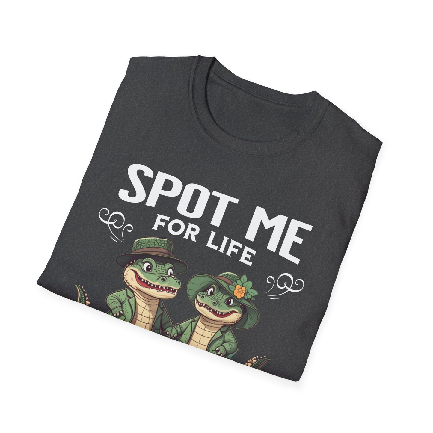 Spot Me For Life Couples Fitness T-Shirt