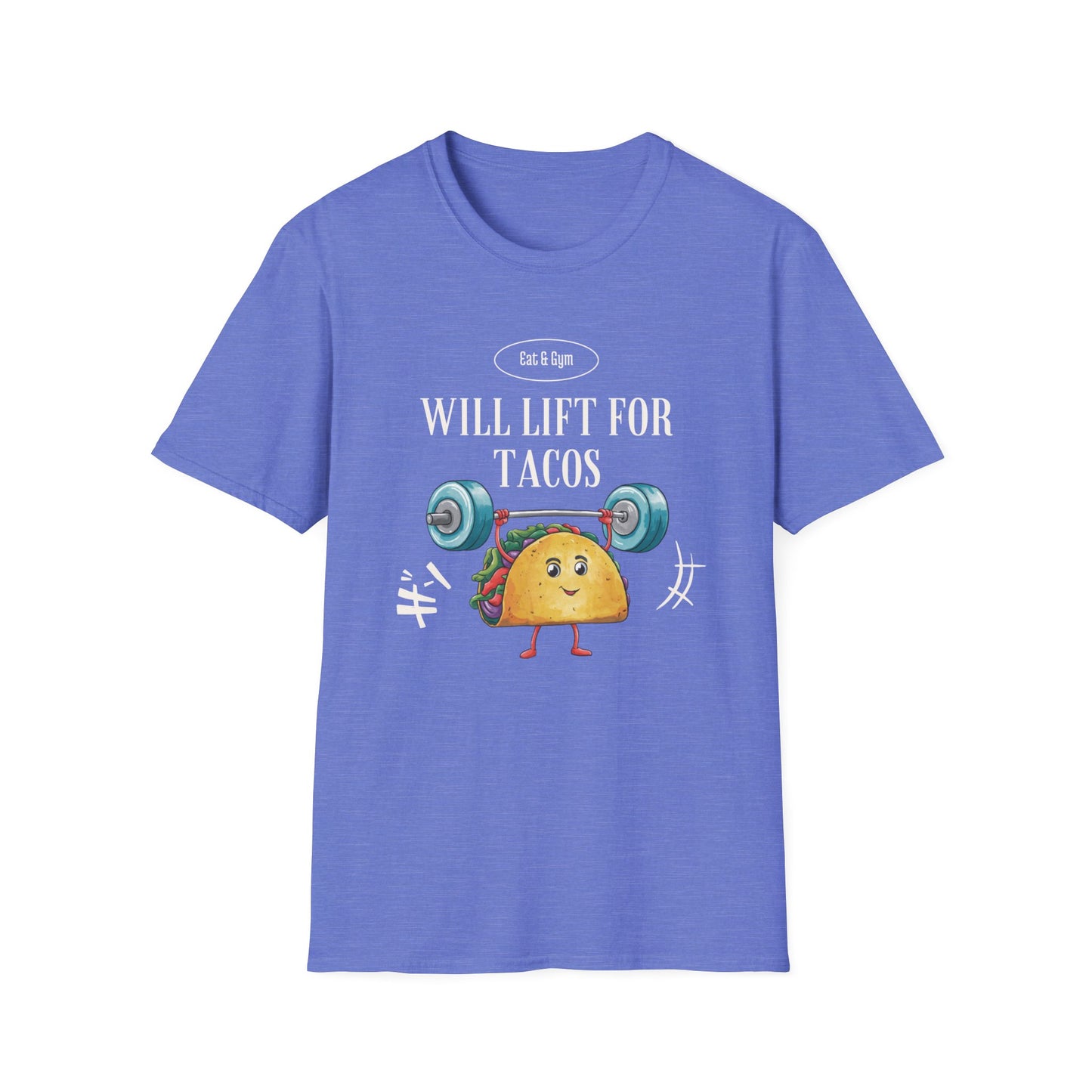 Will Lift for Tacos Gym T-shirt