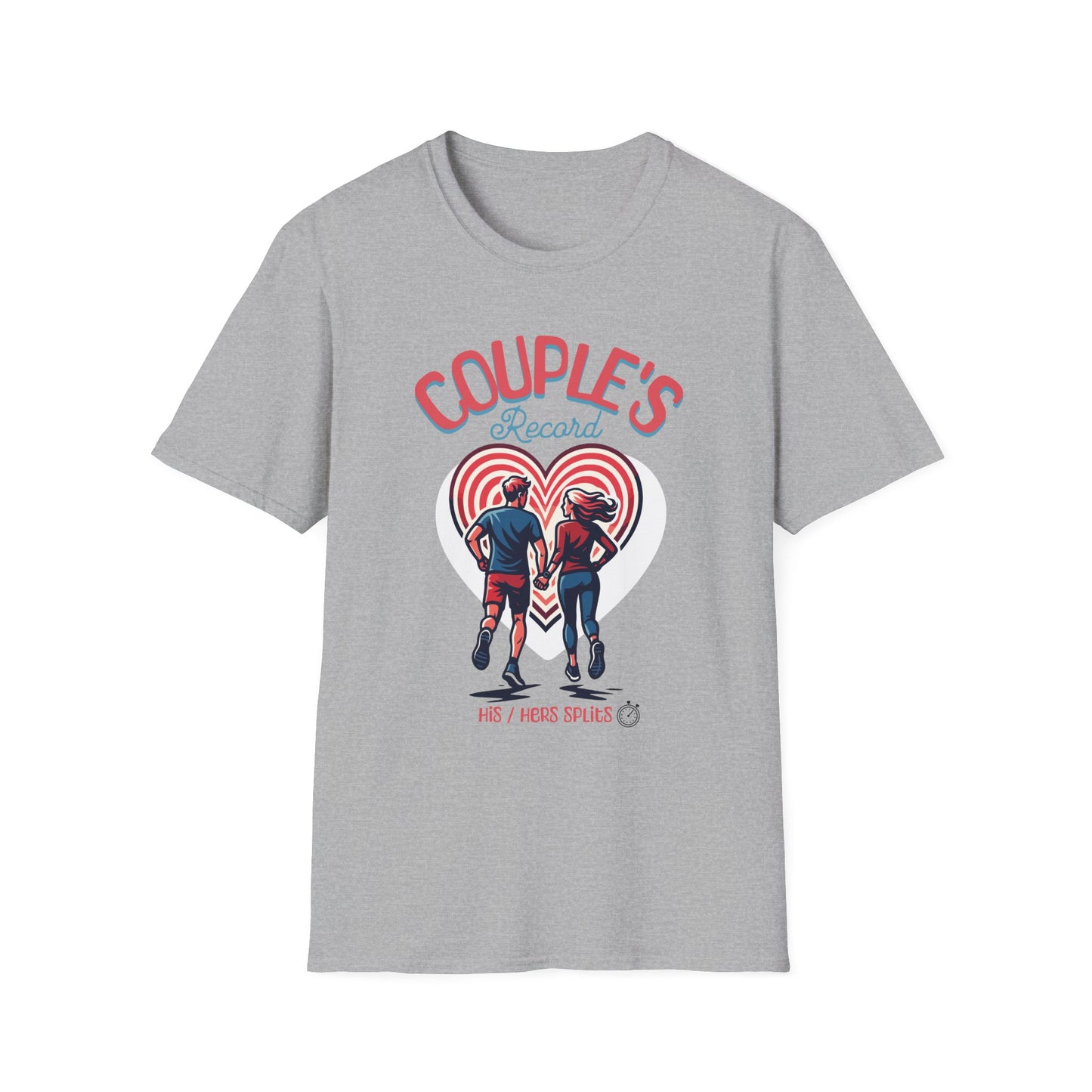 Running Couple PR His/Hers Fitness T-Shirt