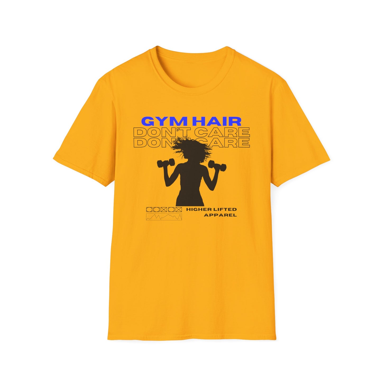 Gym Hair Don't Care Gym T-Shirt