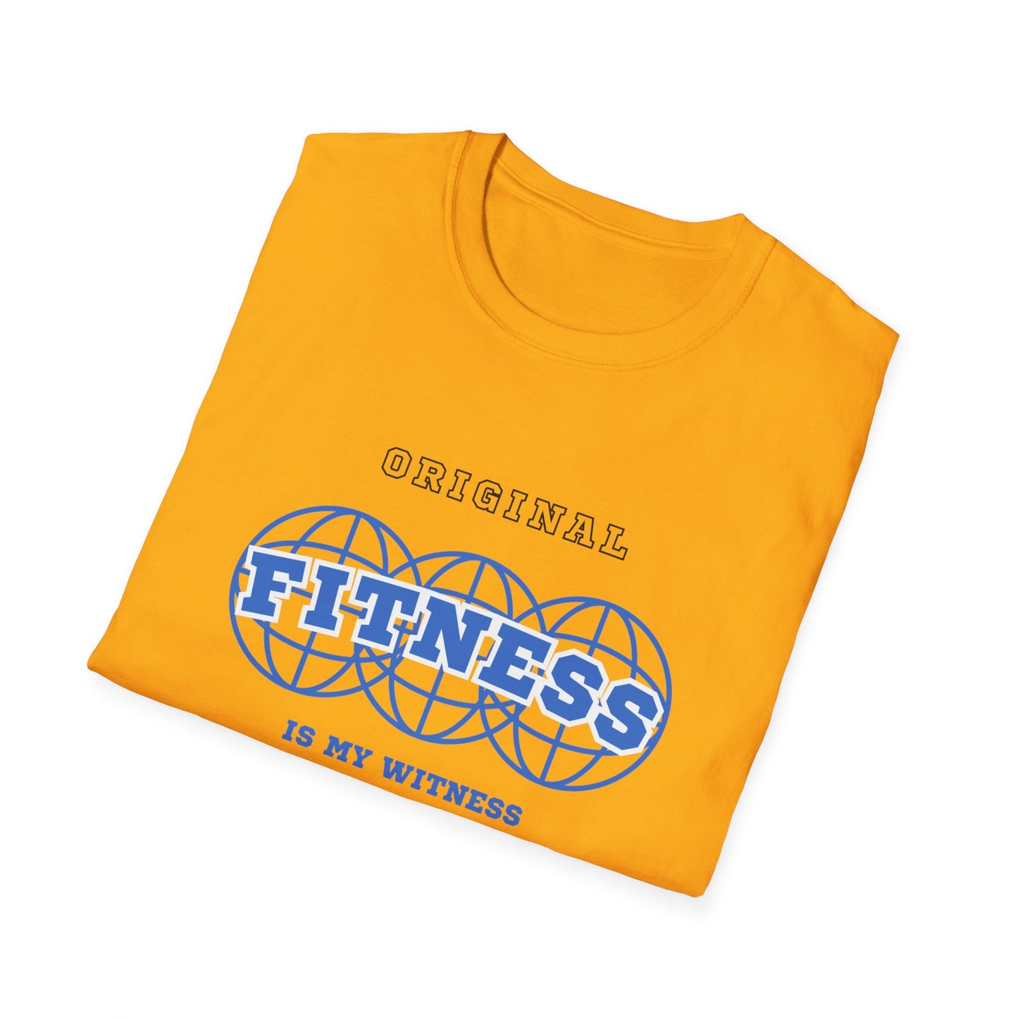 Fitness is My Witness Gym T-shirt