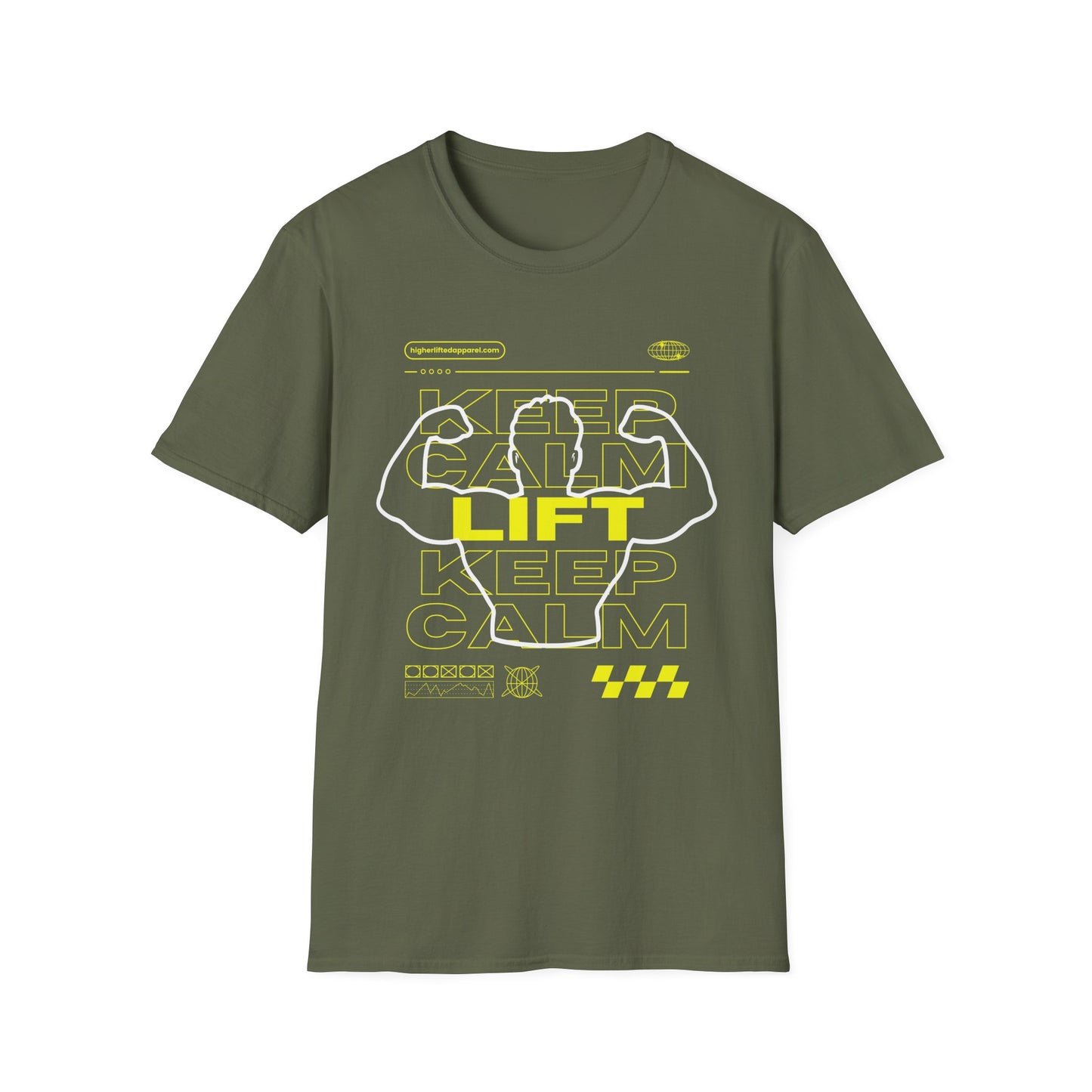 Keep Calm Lift Gym T-Shirt