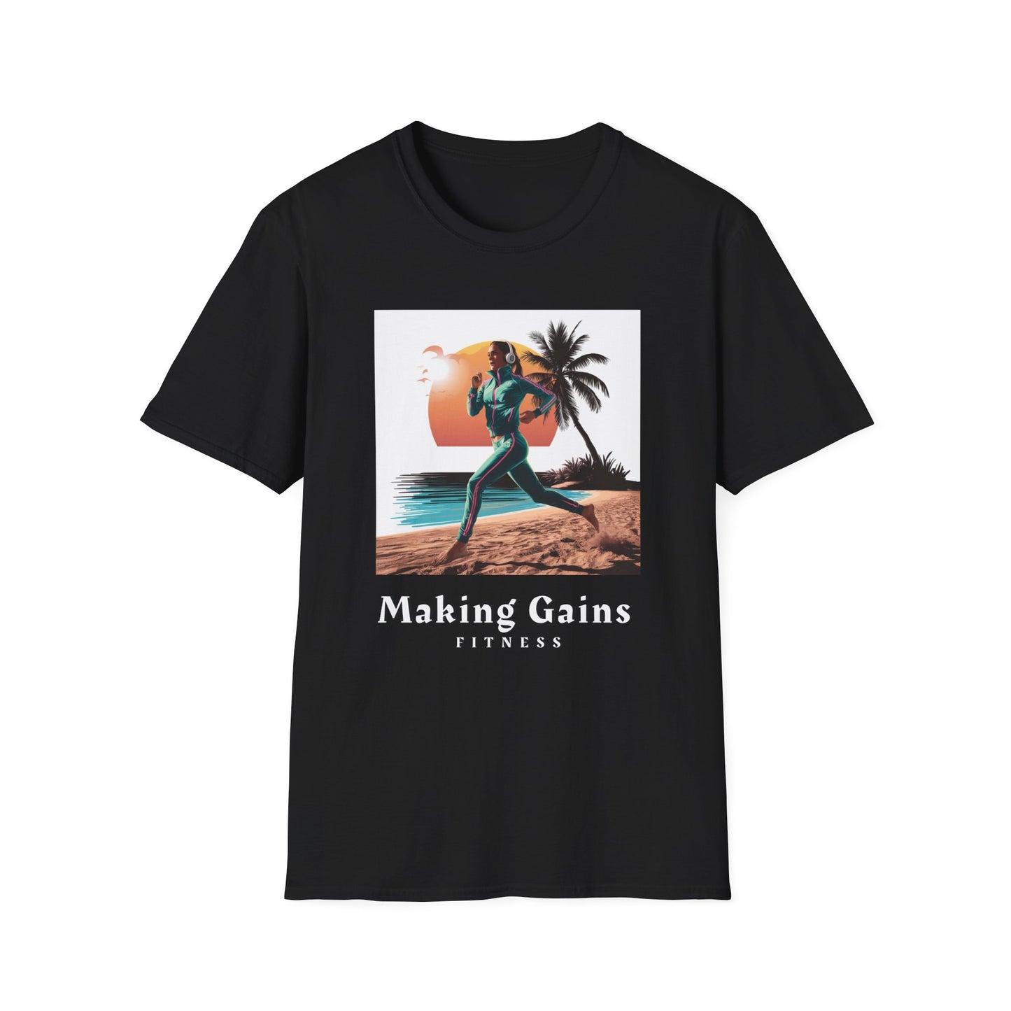 Making Gains Fitness Gym T-Shirt