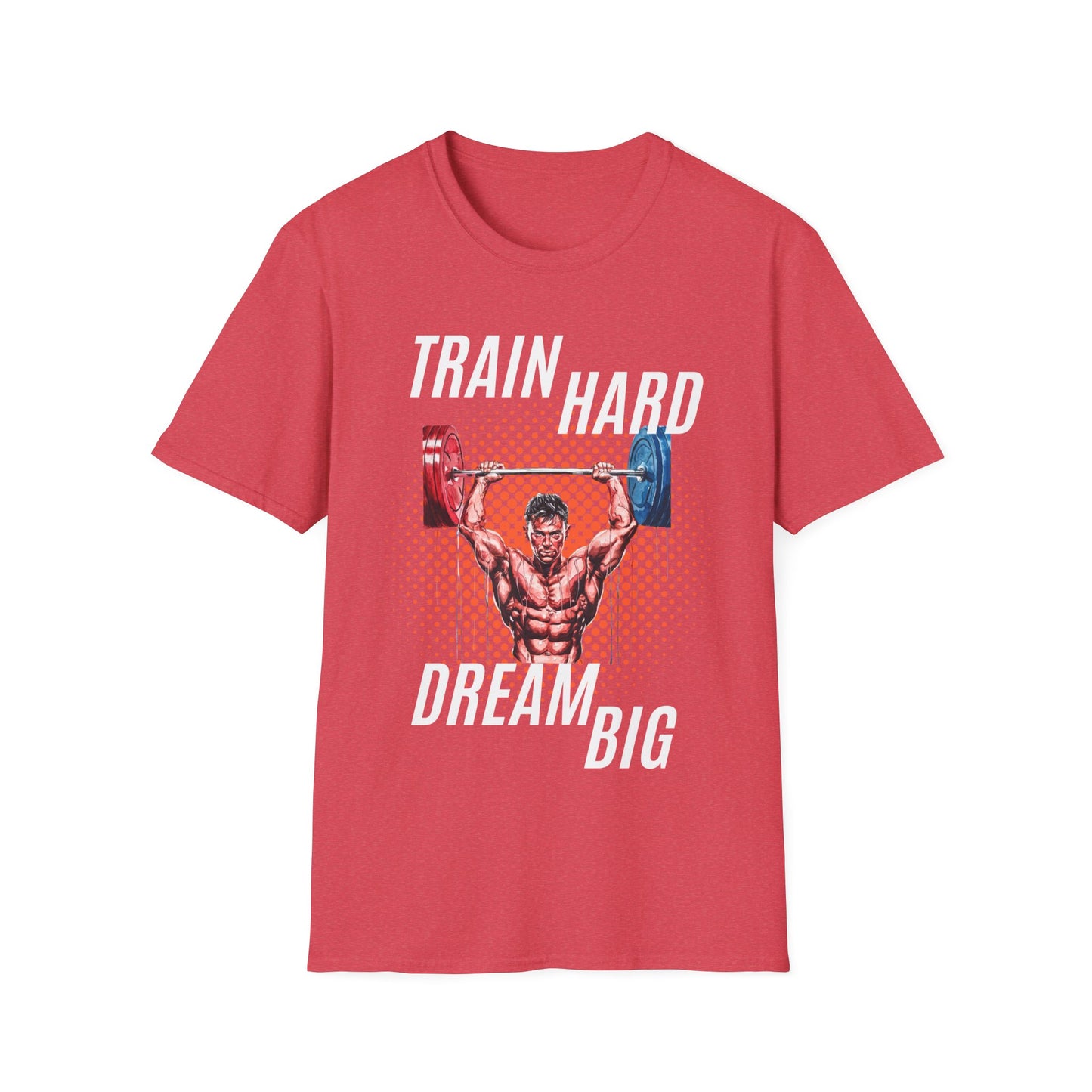 Train Hard Dream Big Gym T-shirt