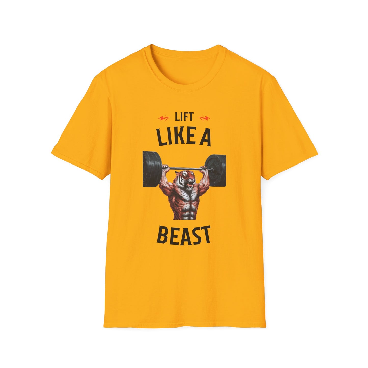 Like a Beast Gym Tiger T-Shirt