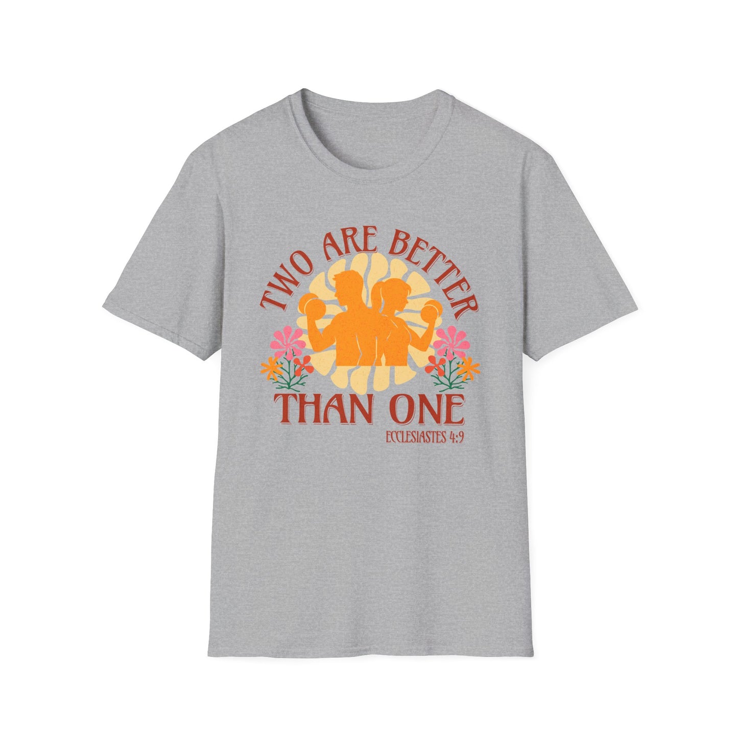 Faith-Based Fitness Couples T-Shirt