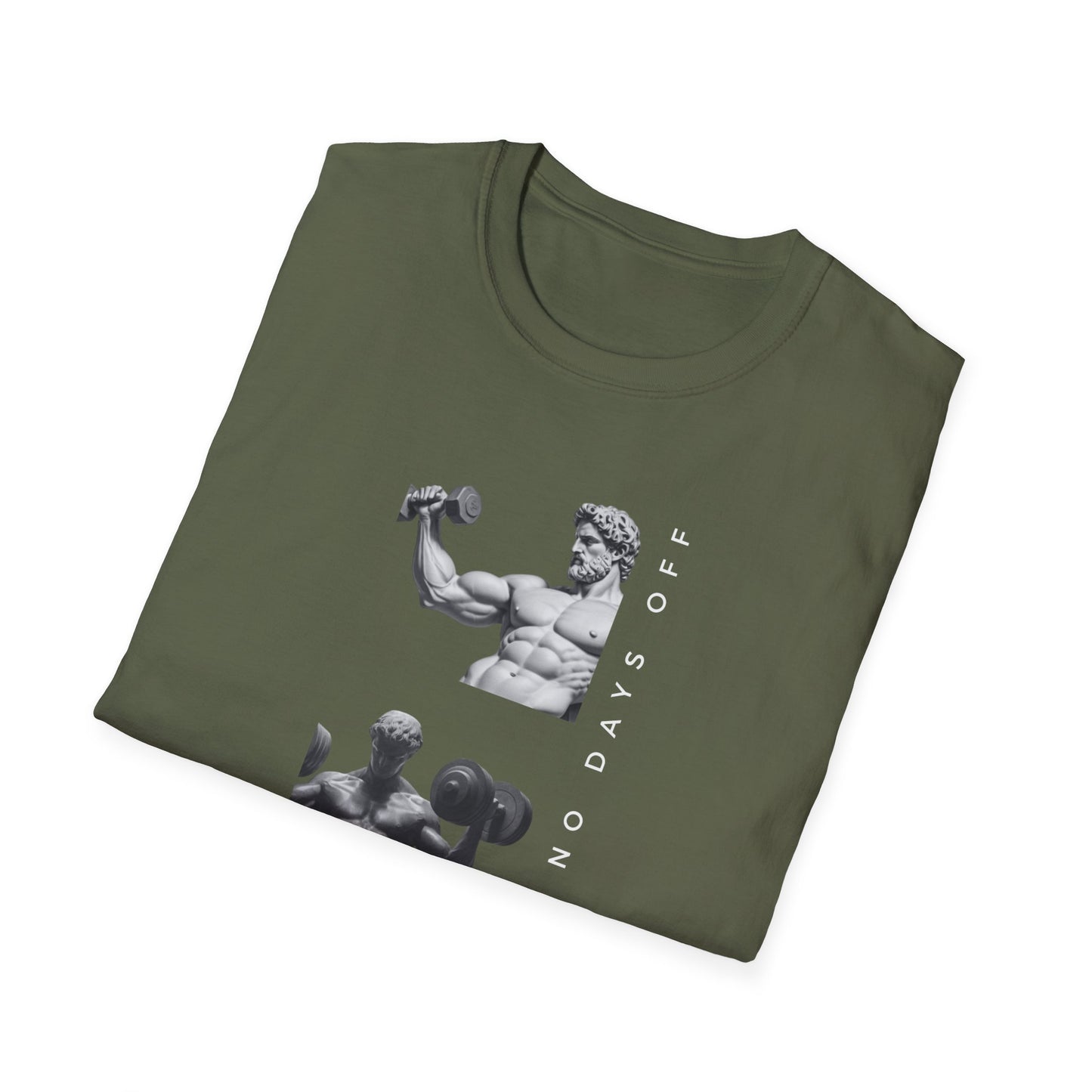 Work Out No Days Off Gym T-shirt