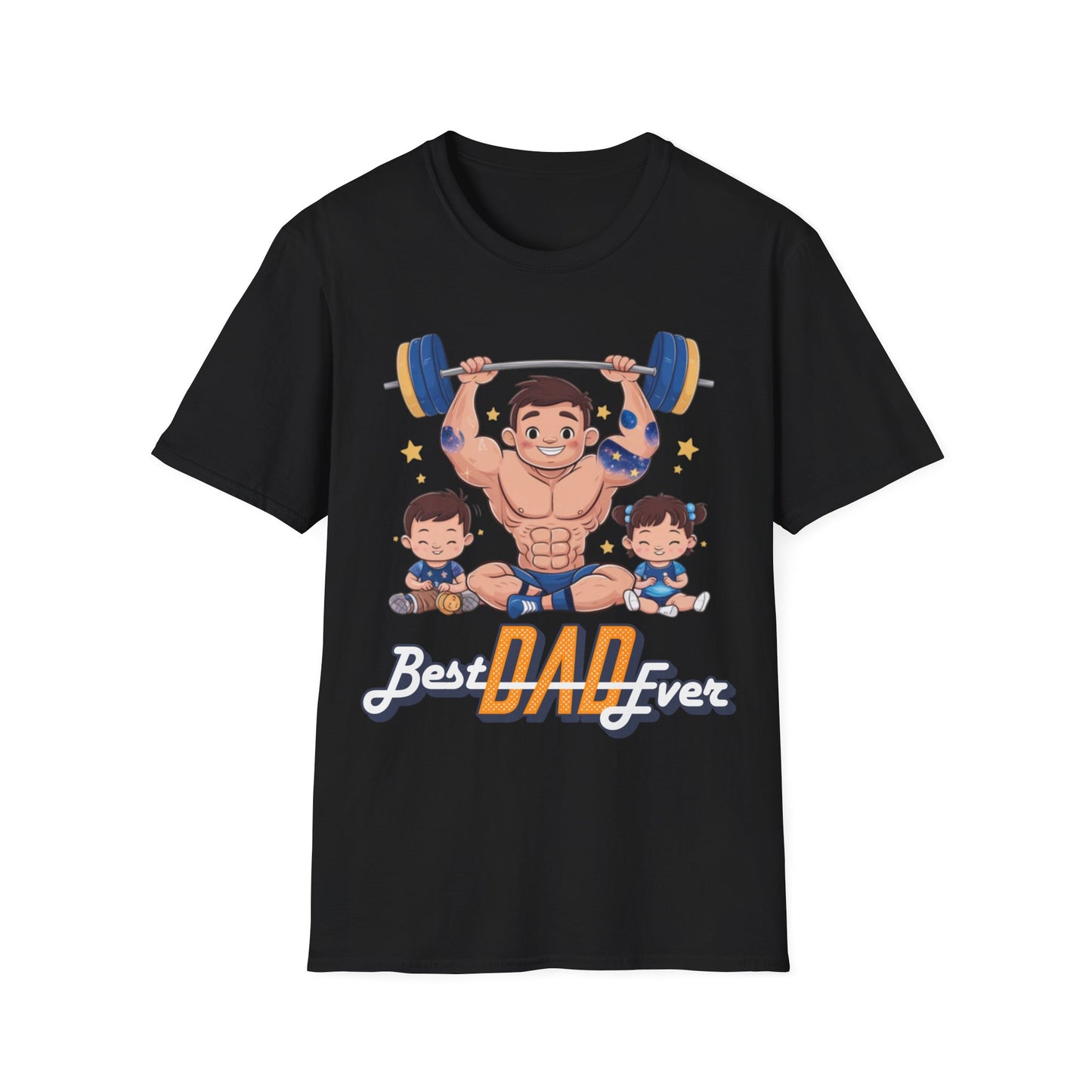 Best Dad Ever Gym T-shirt