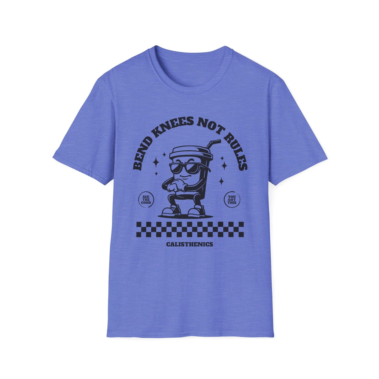 Faith-Based Calisthenics T-Shirt - Fit-over 40 Aging in Reverse Design