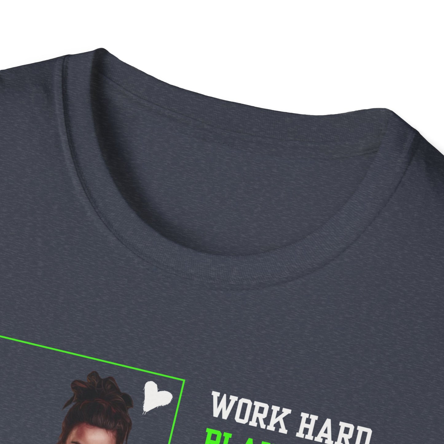 Work Hard Play Hard Gym Workout T-Shirt