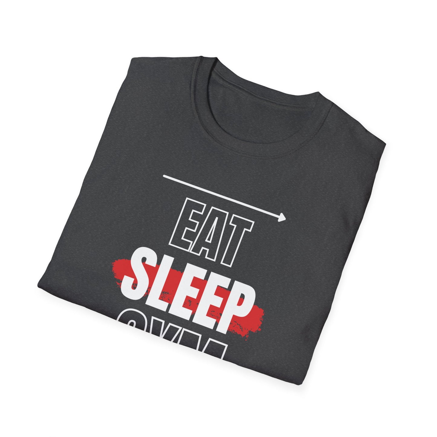 Eat Sleep Gym Repeat Gym T-shirt
