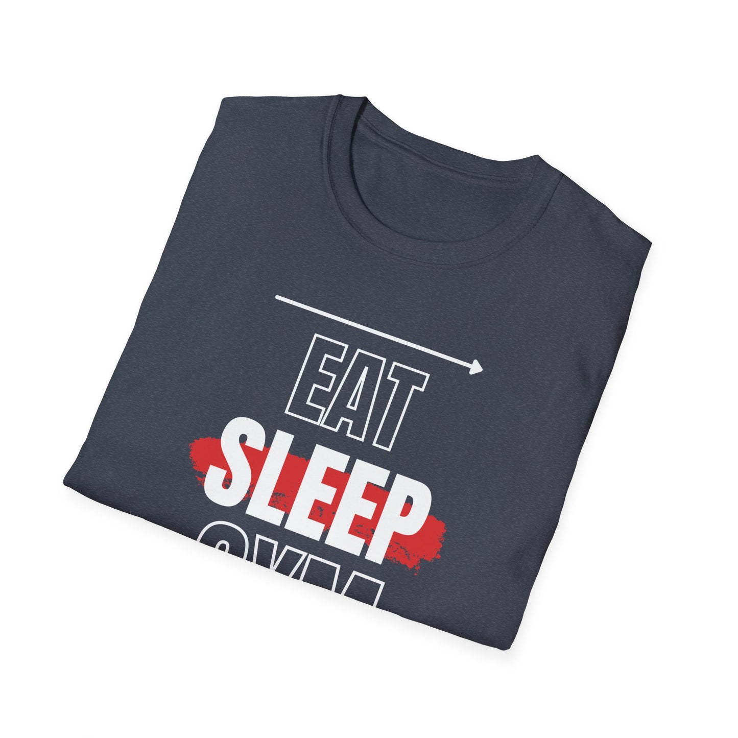 Eat Sleep Gym Repeat Gym T-shirt