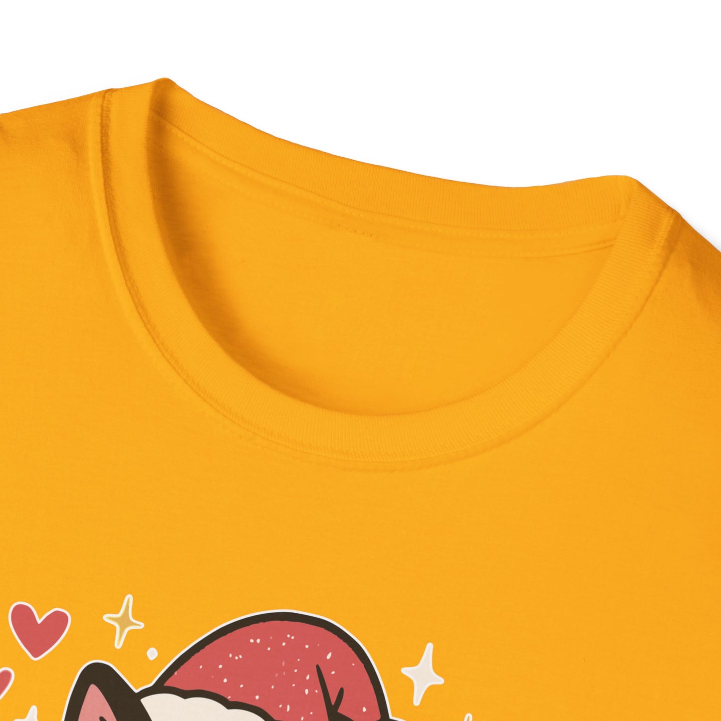 Meowy Christmas Cat Fitness T-shirt