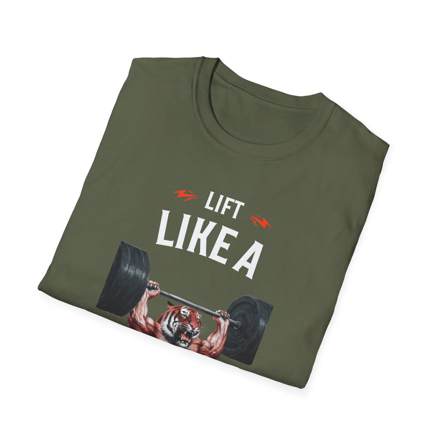 Like a Beast Gym Tiger T-Shirt