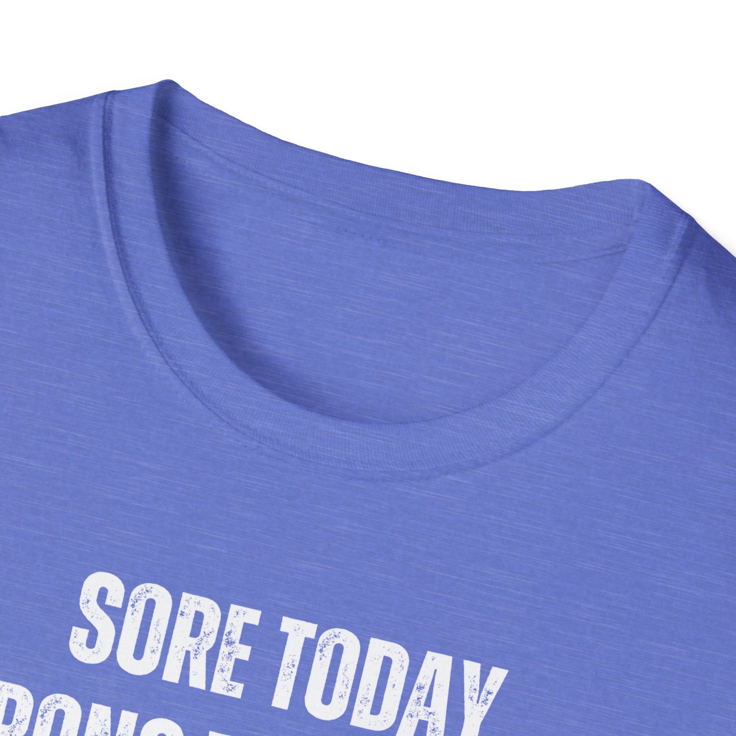 Sore Today Strong Tomorrow Gym Black & White T-Shirt