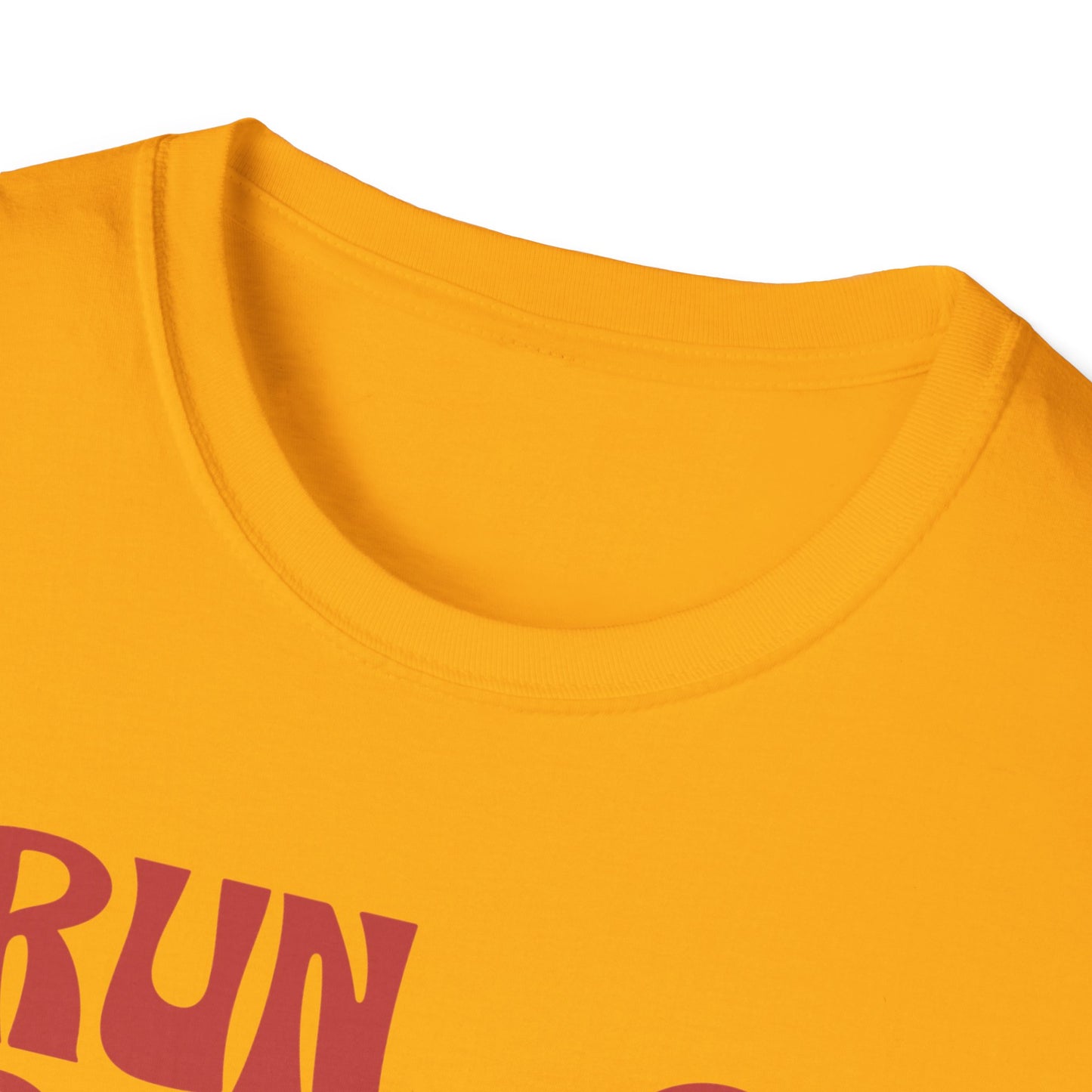 Fitness Couples Softstyle T-Shirt - Fit-over 40 Run Race Together Design