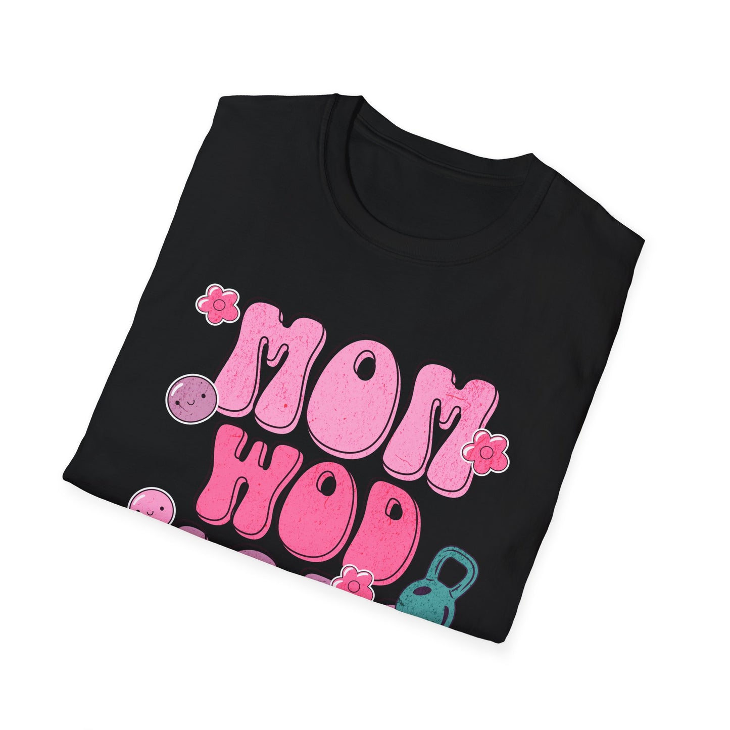 CrossFit Moms WOD Mode - Couple Fitness T-Shirt