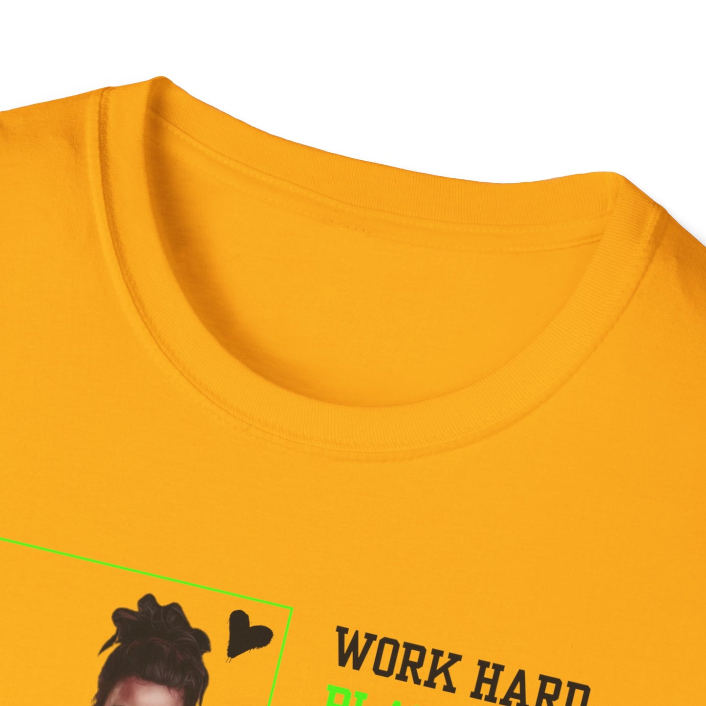 Work Hard Play Hard Gym Workout T-Shirt