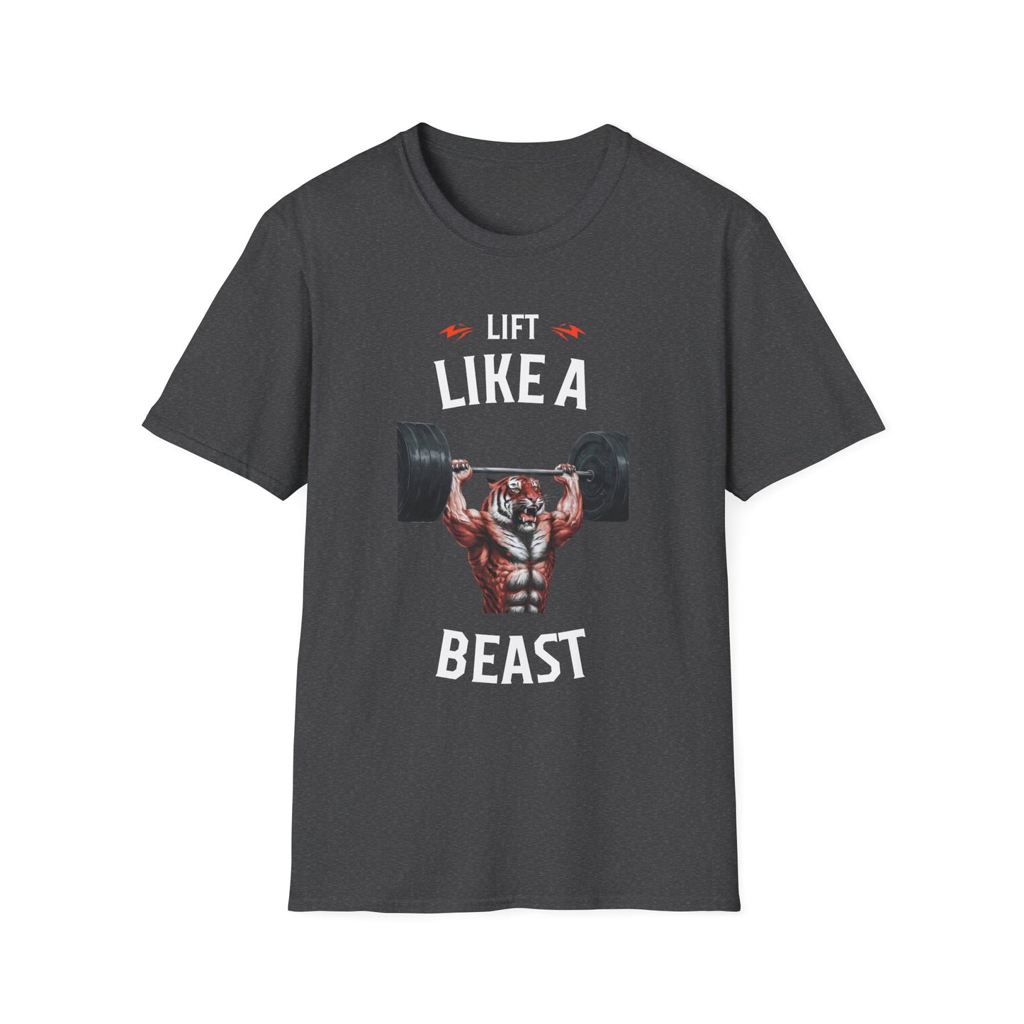 Like a Beast Gym Tiger T-Shirt