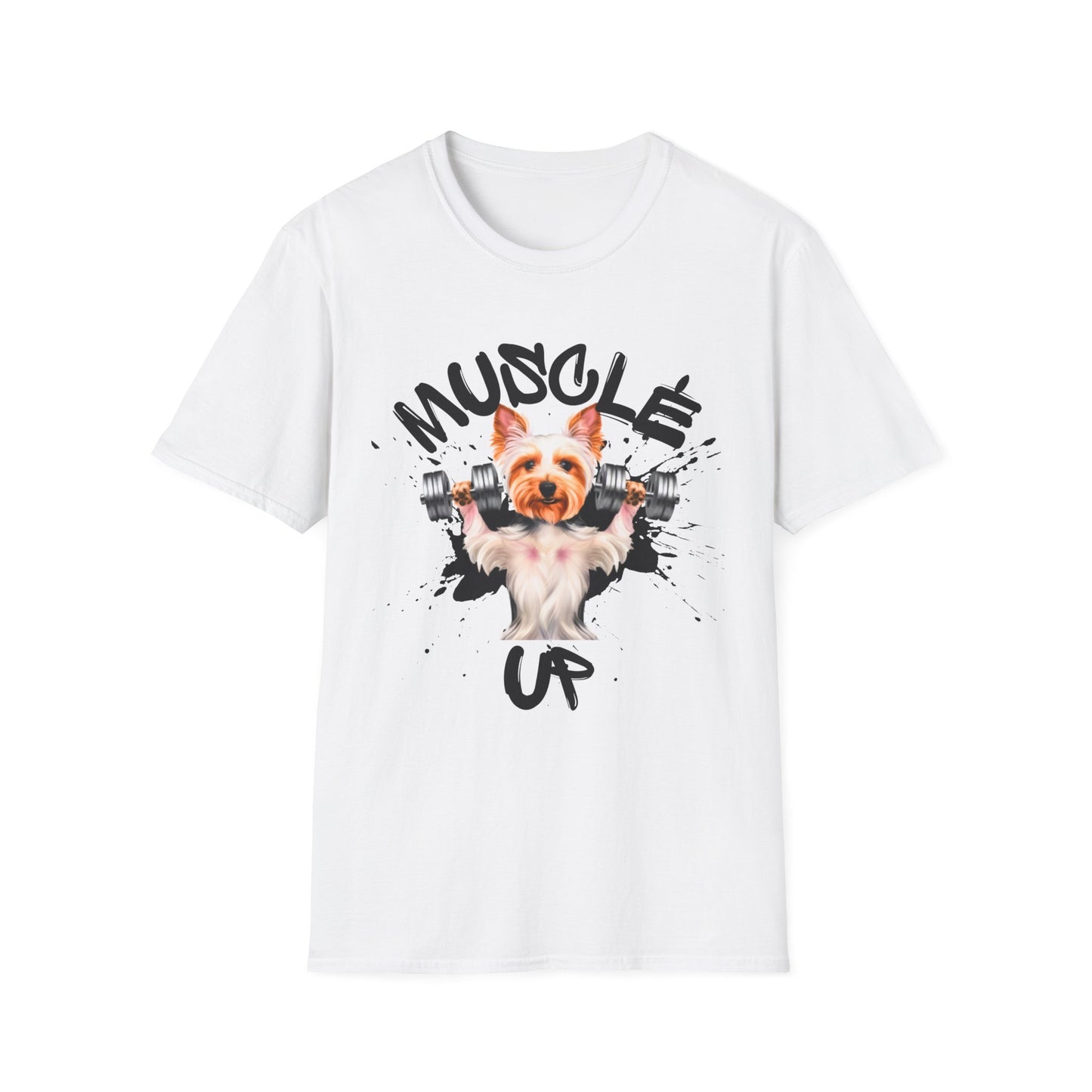 Muscle Up Dog Gym T-Shirt