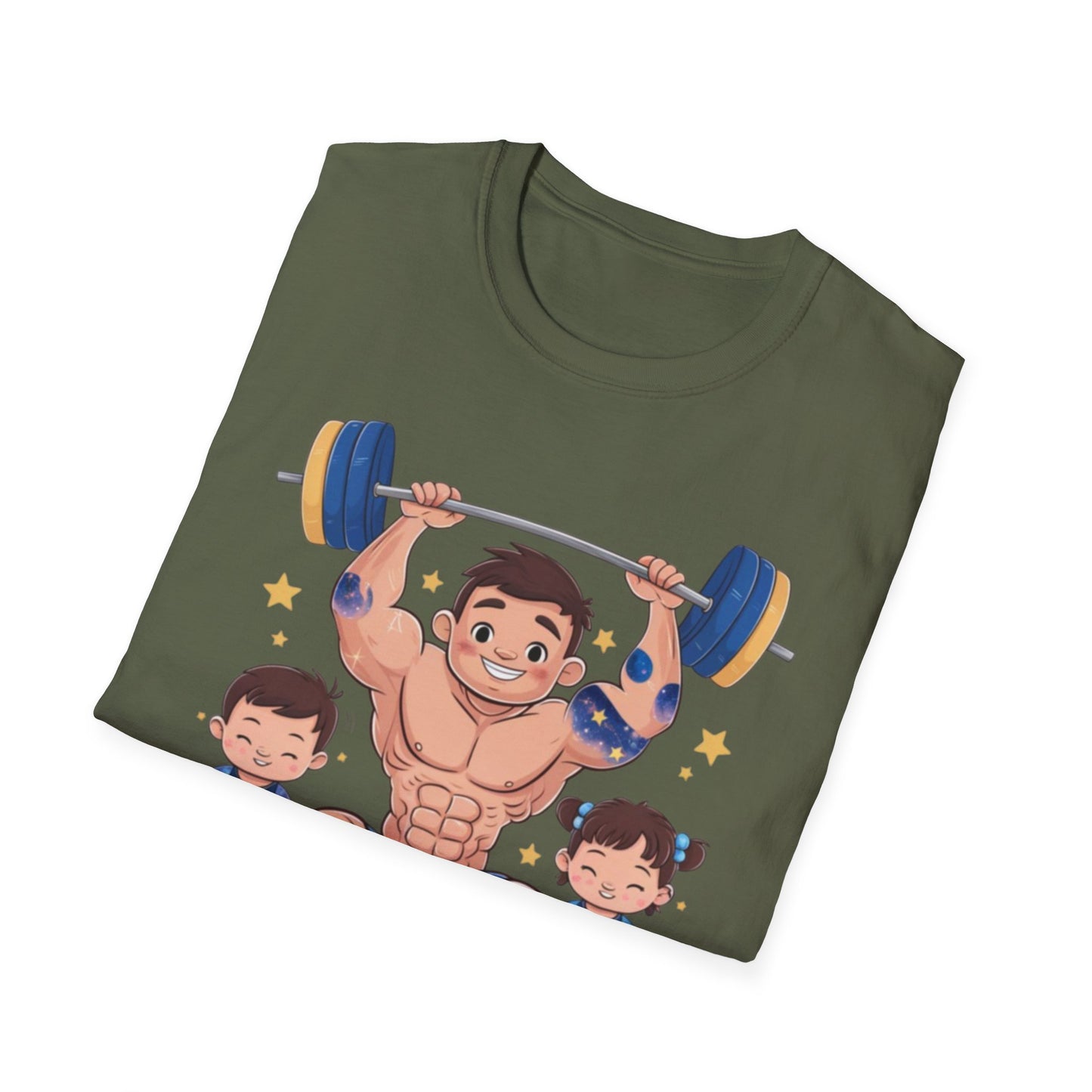 Best Dad Ever Gym T-shirt