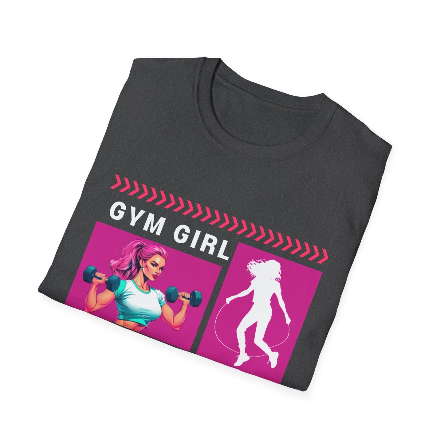 Gym Girl Fitness Vibes Gym T-shirt