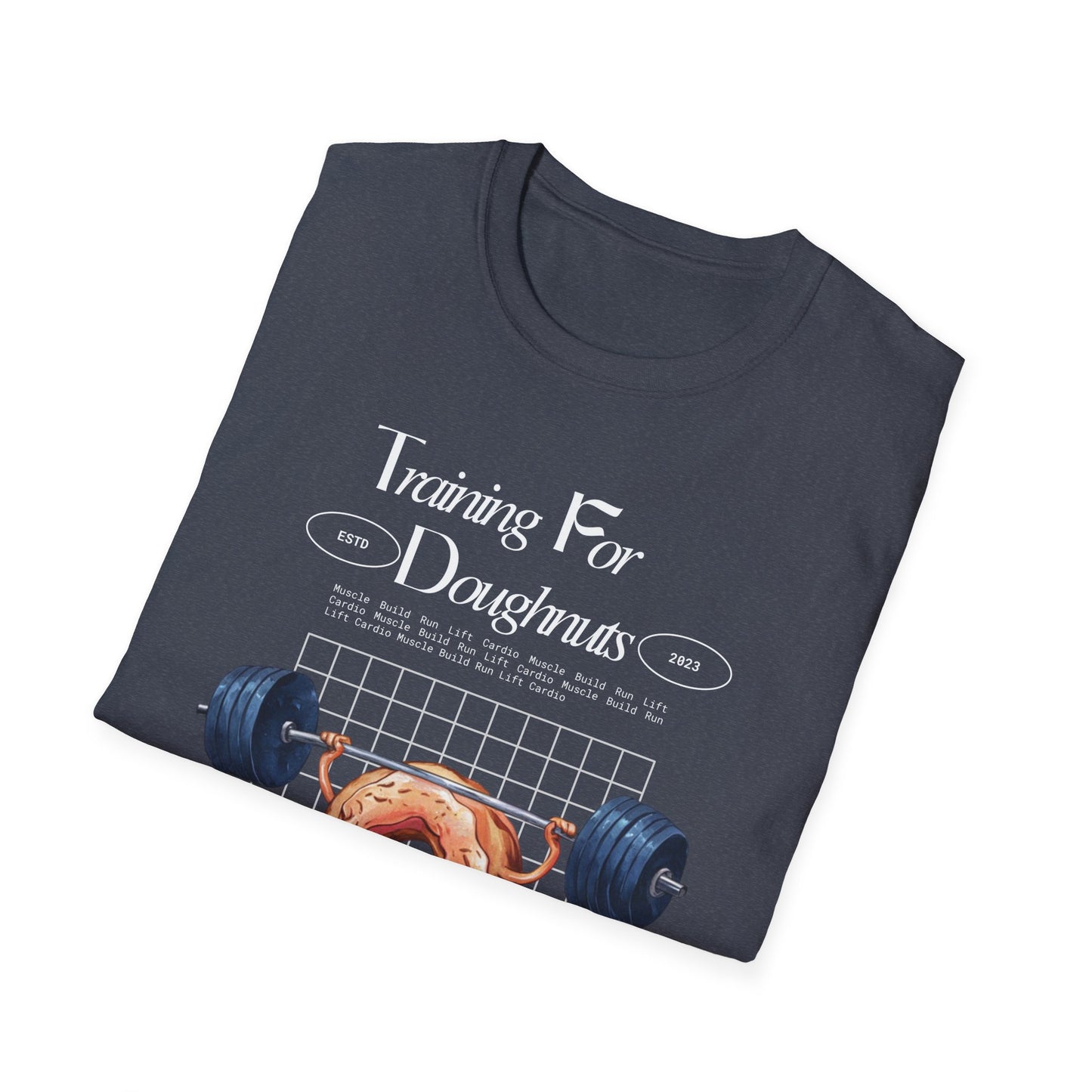 Training for Doughnuts Gym T-Shirt