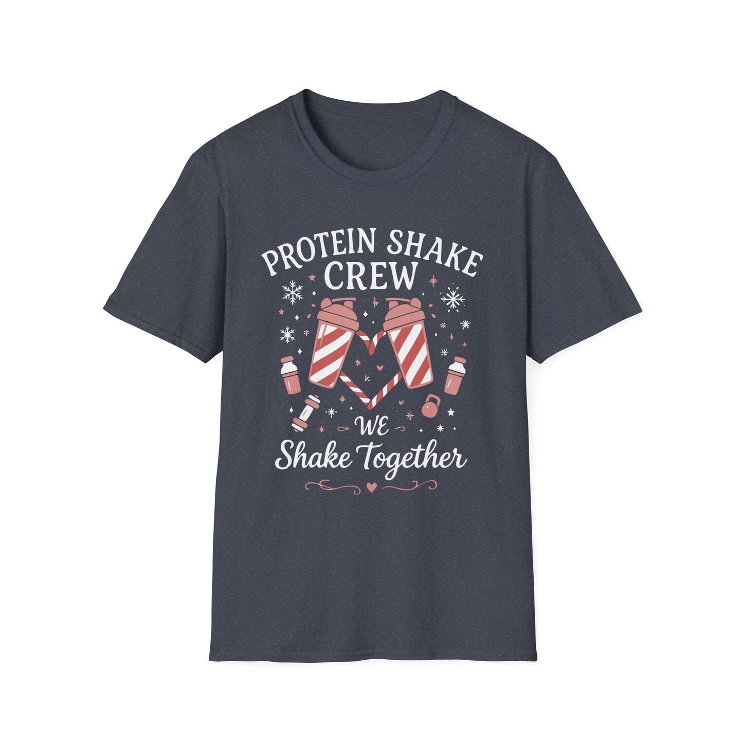 We Protein Shake Together Christmas Fitness T-shirt